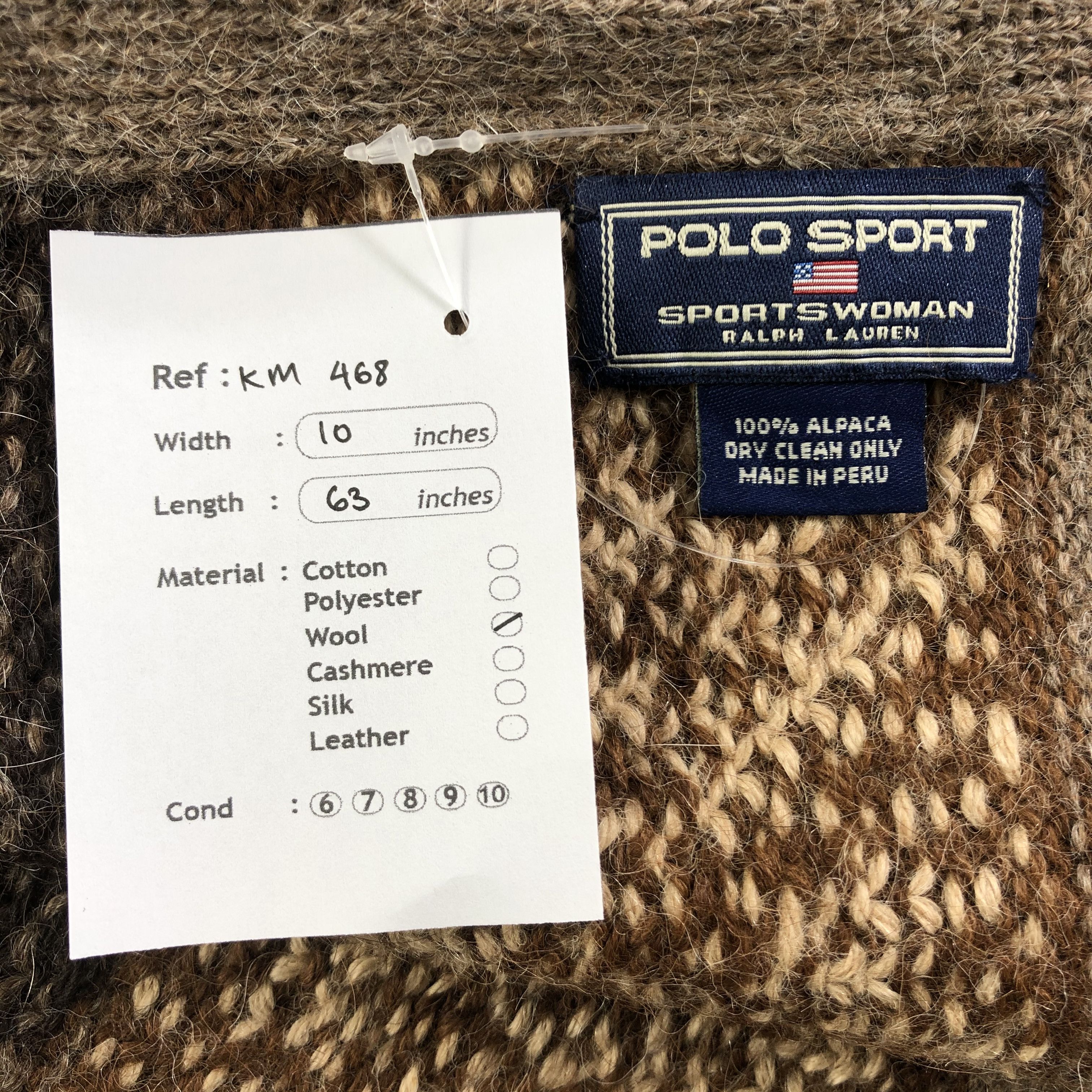 Ralph Lauren Sport Aran Isle Polo Sport Ralph Lauren Scarf / Muffler / Neckwear Size ONE SIZE - 5 Thumbnail