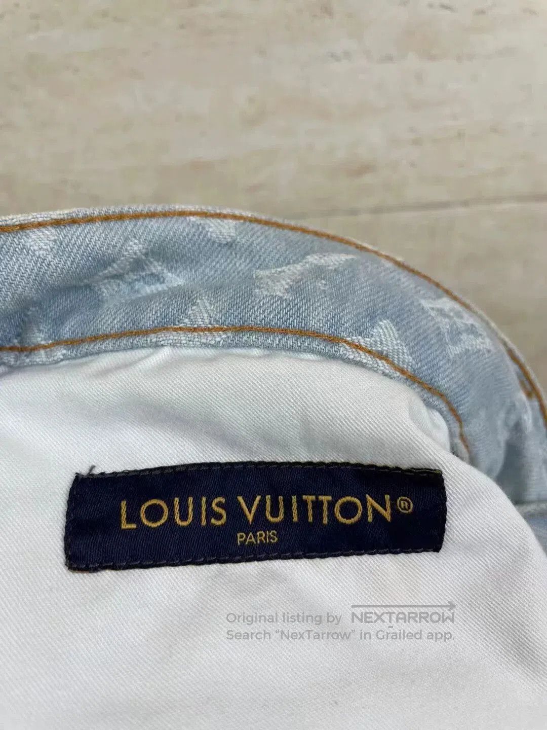 Louis Vuitton Louis Vuitton Tyler Collaboration Colorful Logo Jeans. Size US 33 - 5 Thumbnail