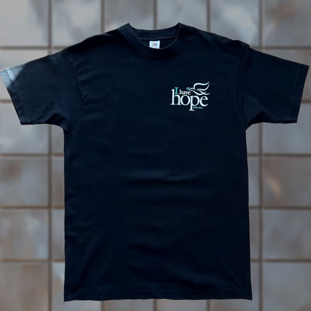 Vintage Vintage Jesus Christ Shirt XL Black 90s I Have Hop Bible Quote Art Heaven Shirt Men XL Black 90s Vintage Jesus Christ Logo Graphic Print 90s Theme Size US XL / EU 56 / 4 - 1 Thumbnail