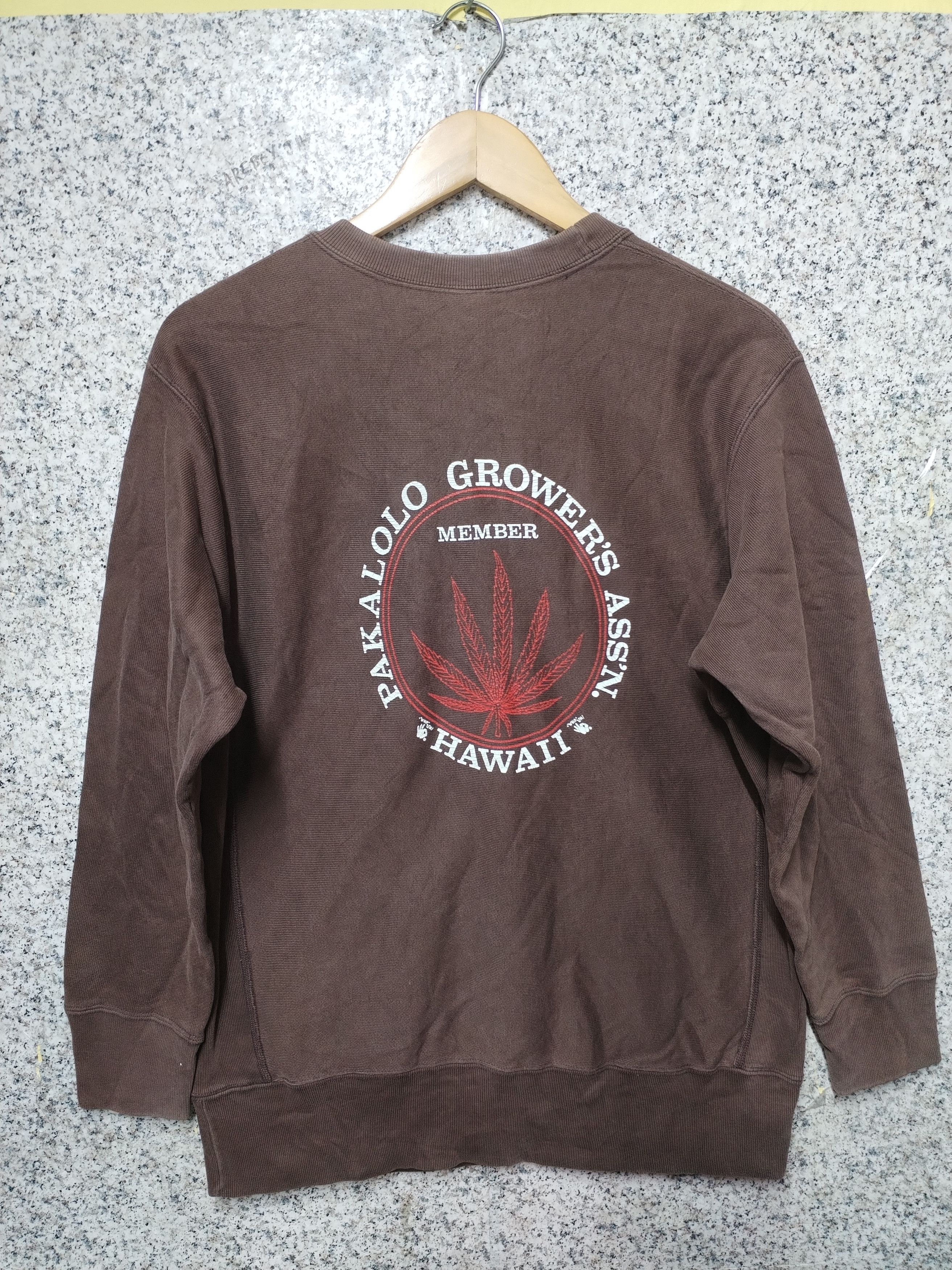 Japanese Brand × Vintage Vintage Pakalolo growers assn hawaii marijuana rare Size US M / EU 48-50 / 2 - 1 Thumbnail