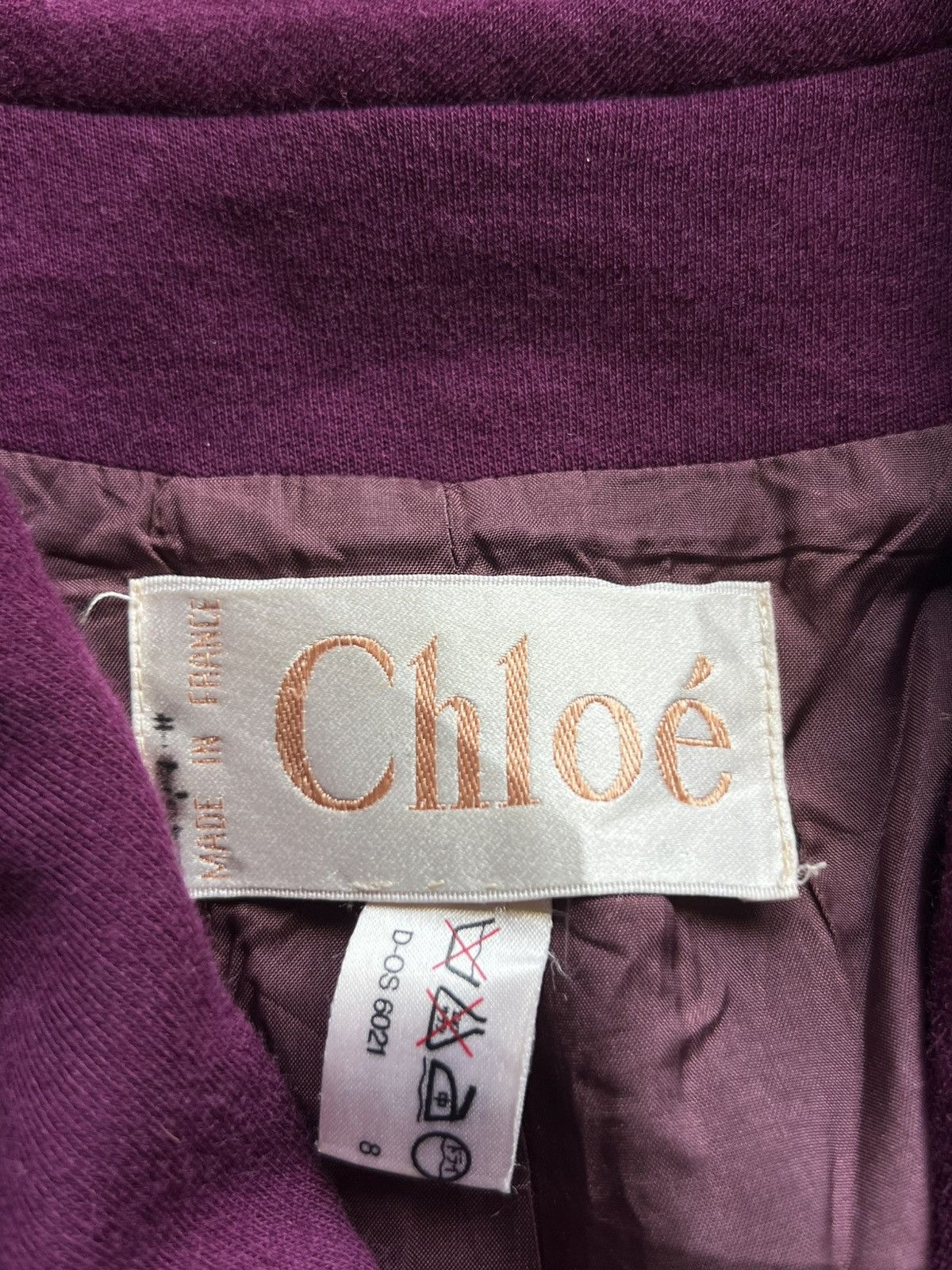 Chloe Chloe Vintage Blazer Size S / US 4 / IT 40 - 2 Thumbnail