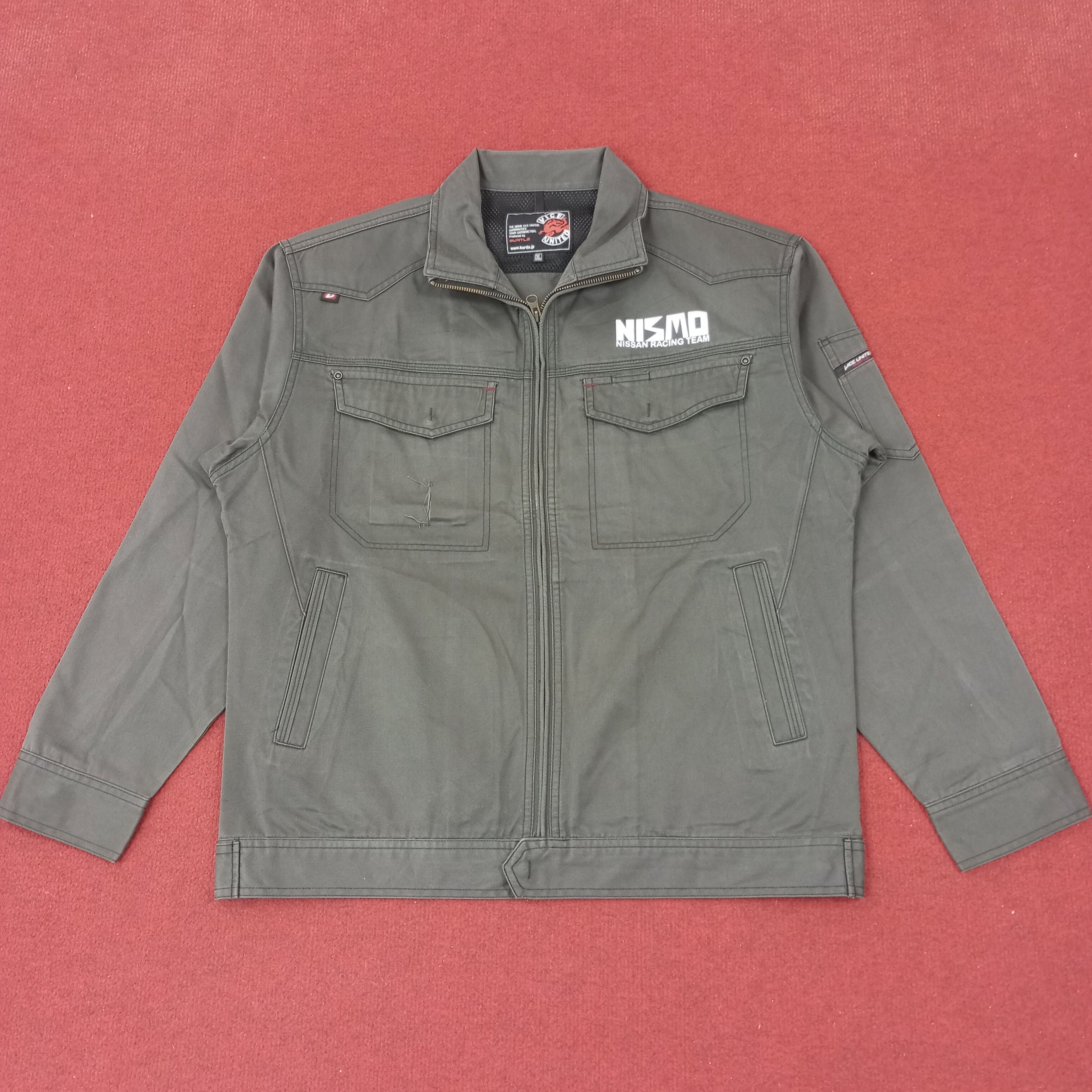 Japanese Brand × Vintage Nismo Nissan Racing Team Motorsports Custom Jacket Size US L / EU 52-54 / 3 - 3 Thumbnail