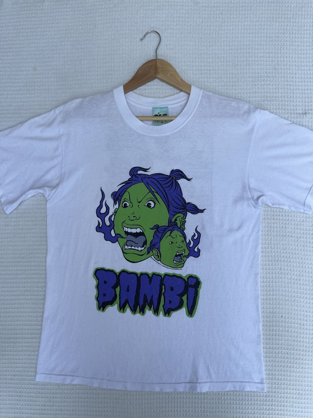 Anime Rare🔥Vintage Anime BAMBI Mangga by Atsushi Kaneko T-Shirt Size US M / EU 48-50 / 2 - 10 Thumbnail
