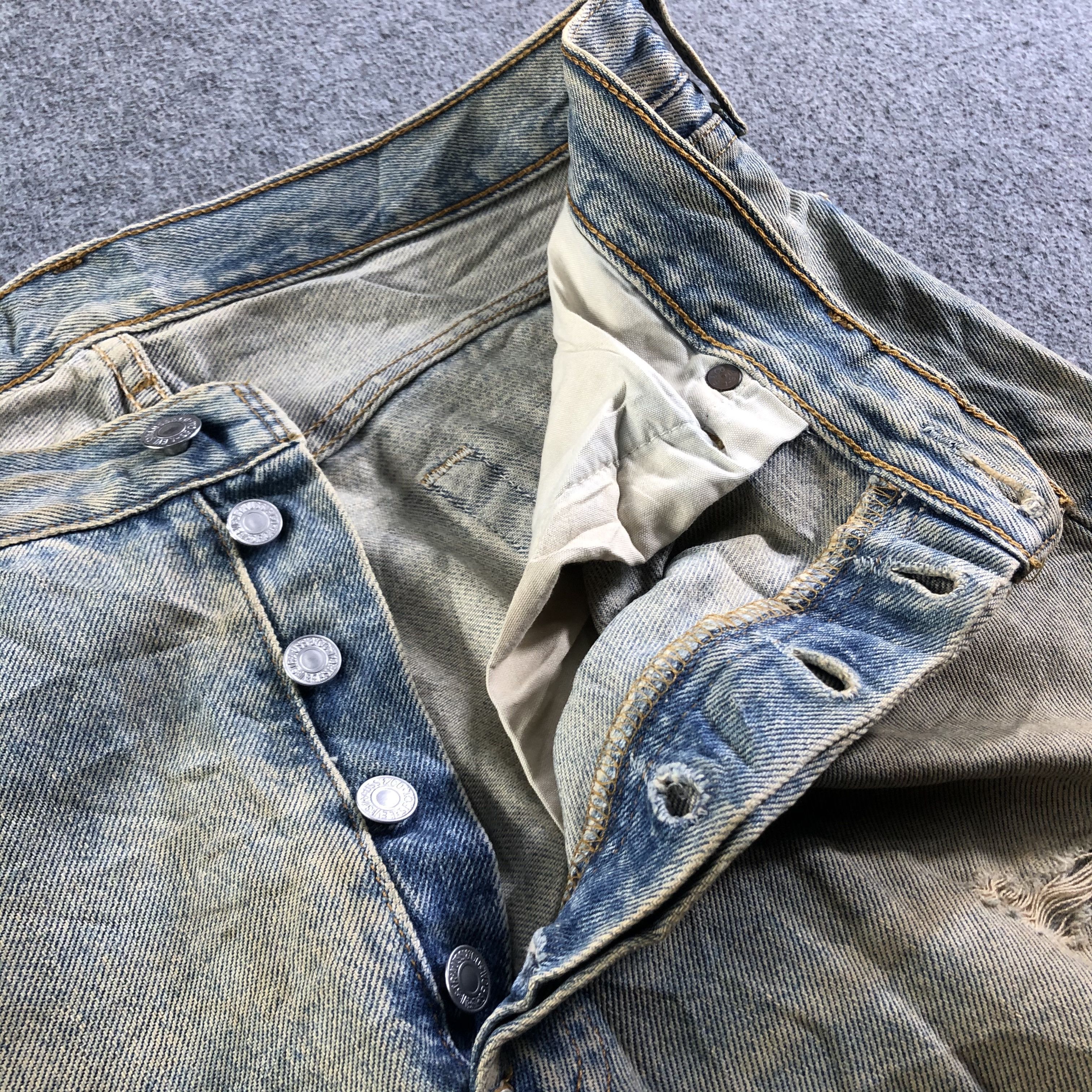 Levi's Vintage 90s Levis 501 Jeans-J3980 Size US 34 / EU 50 - 8 Thumbnail