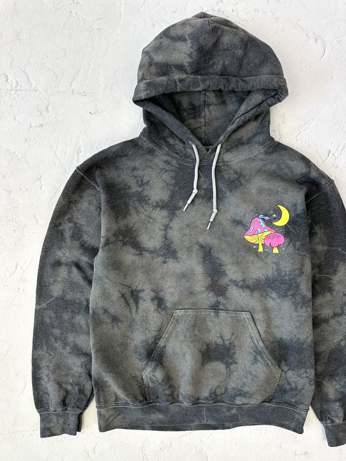 Japanese Brand × Vintage Vintage Washed Printed Hoodie Size M / US 6-8 / IT 42-44 - 3 Thumbnail