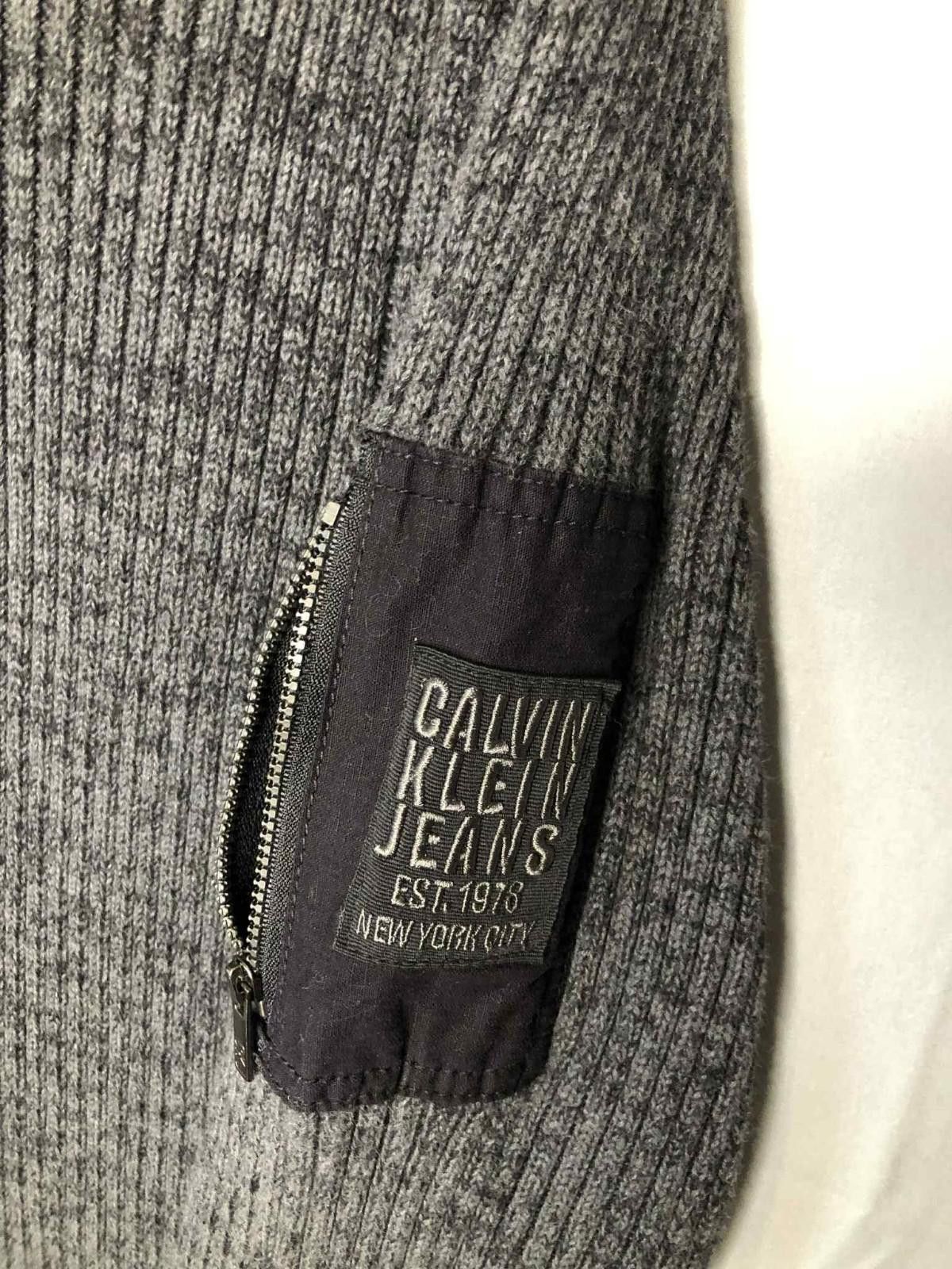 Calvin Klein Calvin Klein Jeans Mens Cable Knit Sweater sz XL Size US XL / EU 56 / 4 - 11 Thumbnail