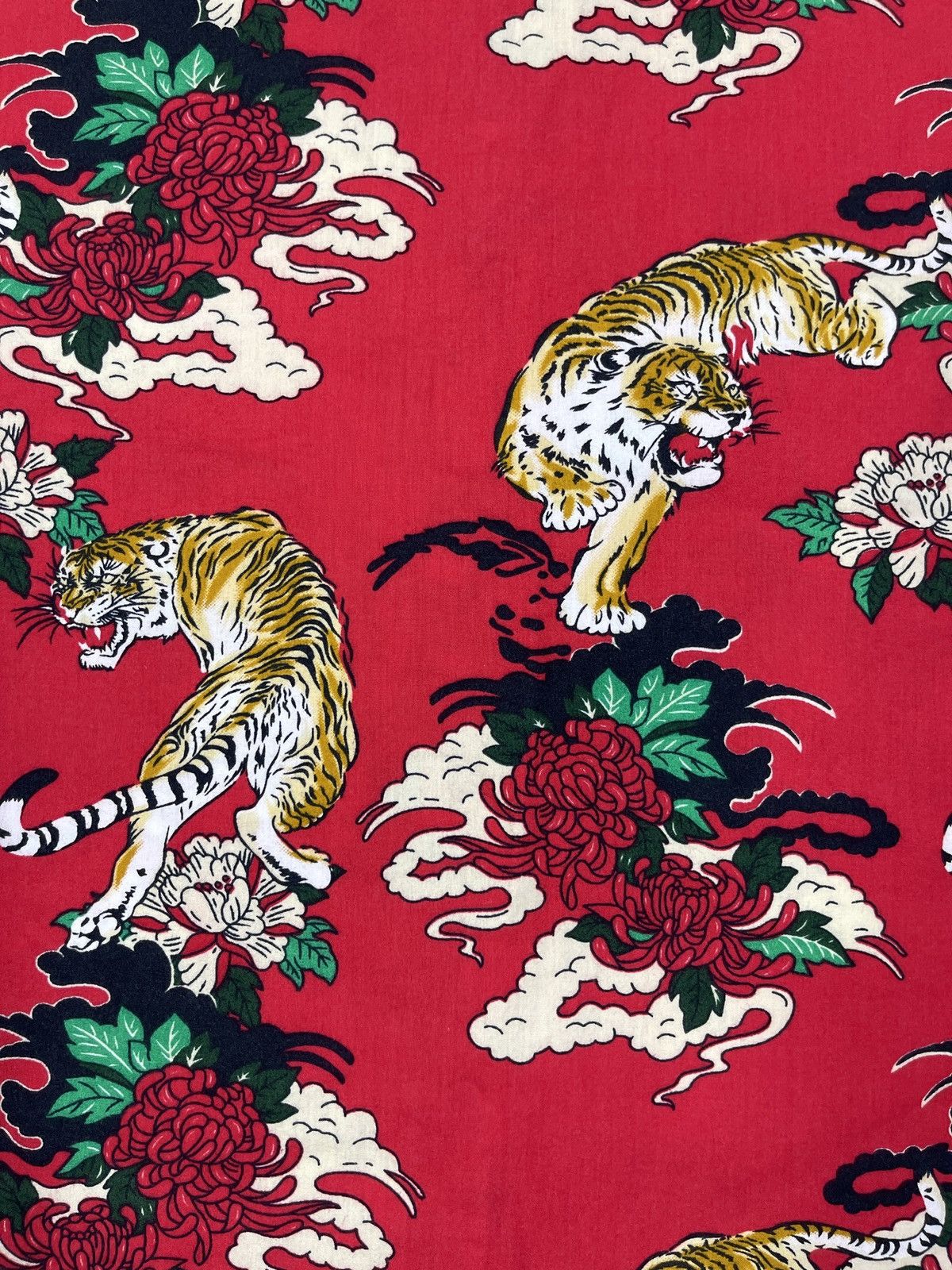 Other Mens Maison Cinqcent Japanese Style Shirt Tiger Full Print Size US L / EU 52-54 / 3 - 7 Thumbnail