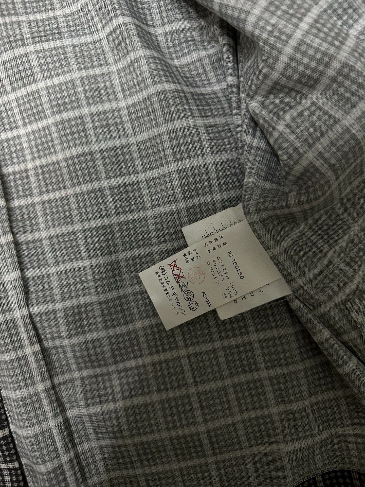 Comme des Garcons Comme des Garcons plaid tassel blazer Size US M / EU 48-50 / 2 - 5 Thumbnail