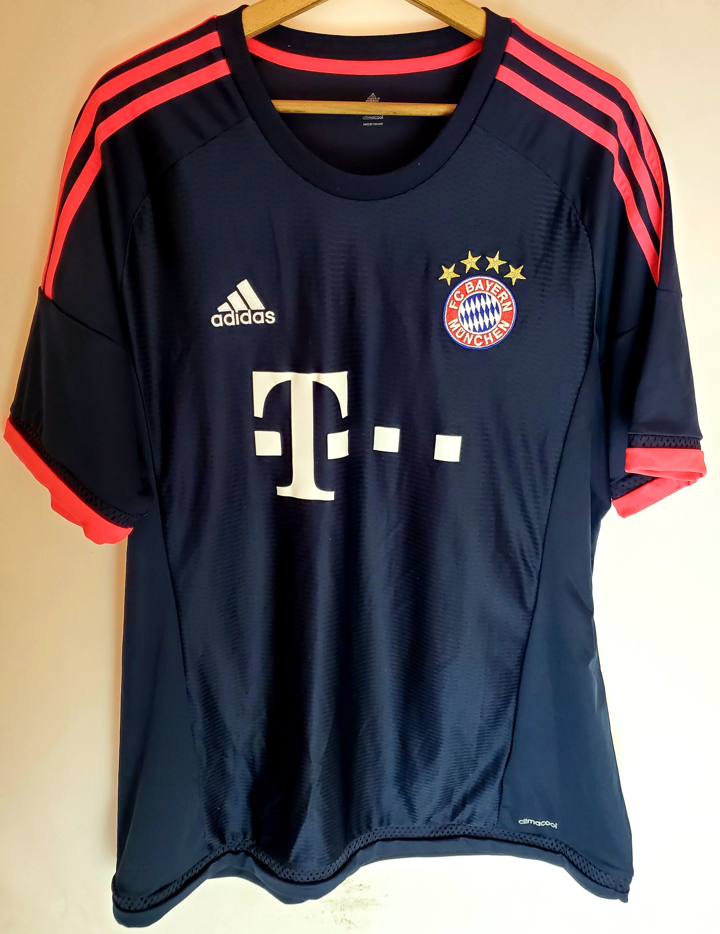 Adidas BAYERN MÜNICH 2015 2016 SHIRT JERSEY ADIDAS Xl Size US XL / EU 56 / 4 - 1 Thumbnail