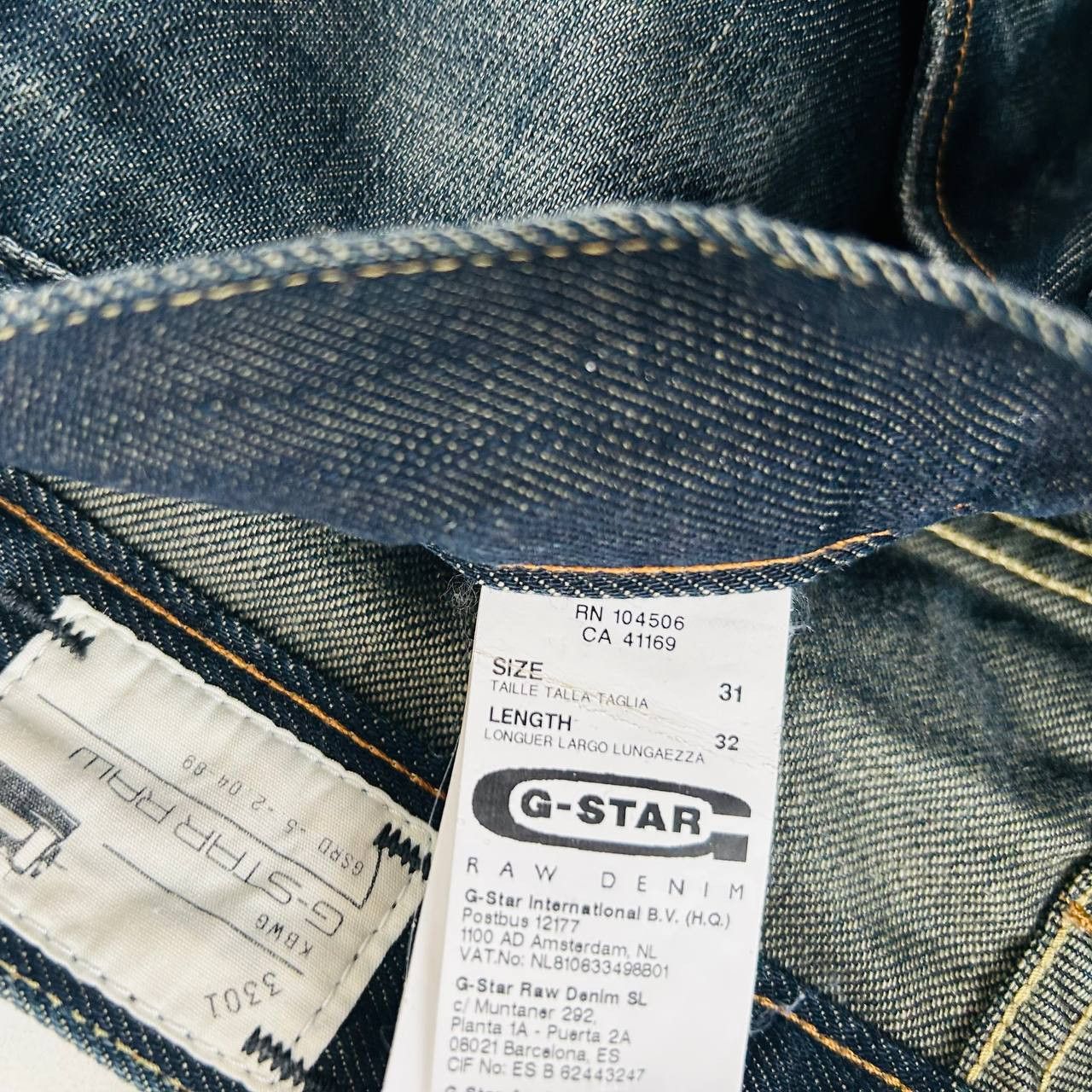 G-Star GStar 3301 pants #89 Size US 31 - 3 Thumbnail