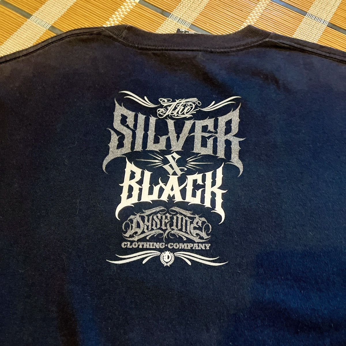 Band Tees × Vintage The Silver & Black Nation Dyseone Clothing Company Size US XL / EU 56 / 4 - 5 Thumbnail
