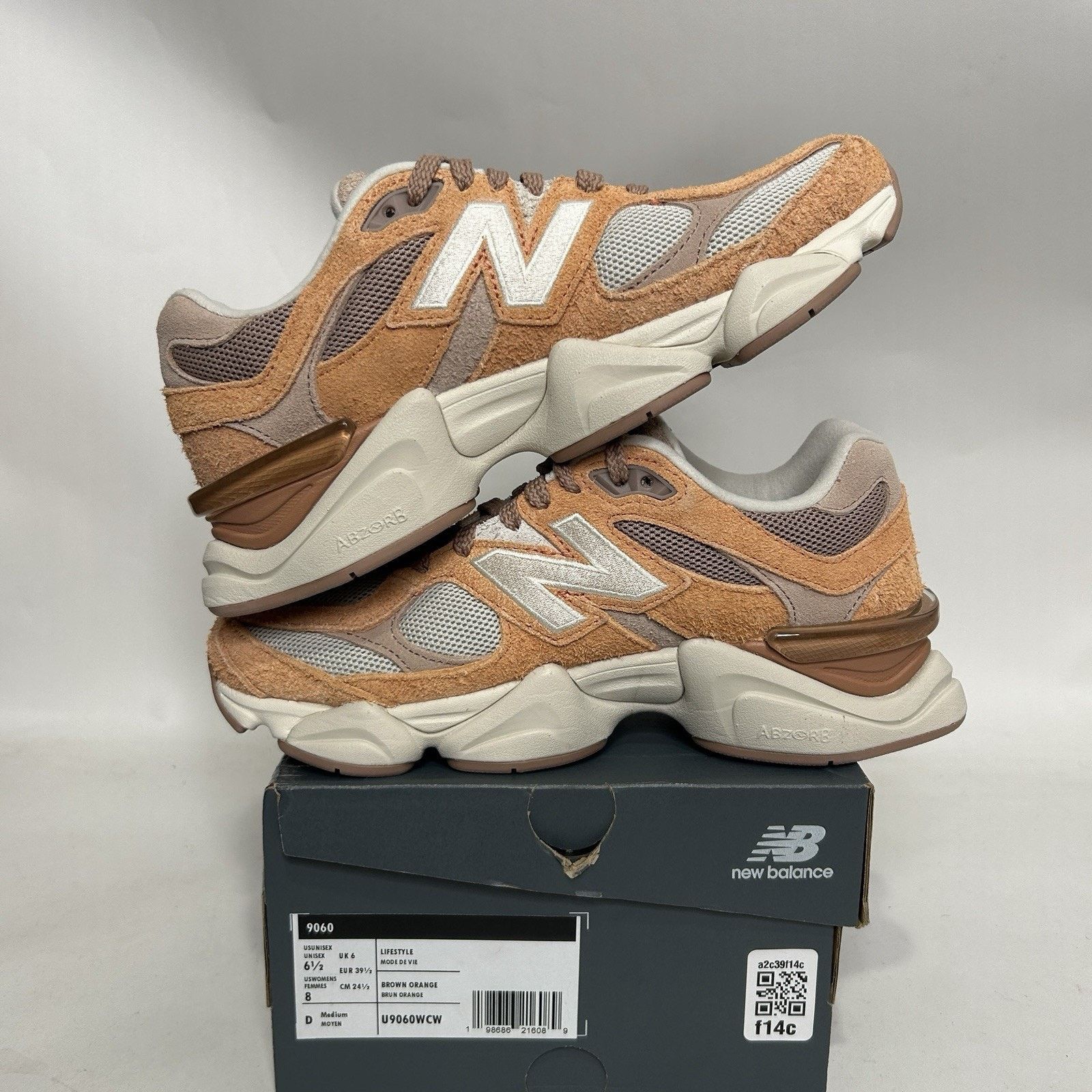 New Balance New Balance 9060 “Flat Taupe Copper” U9060WCW Size US 8 / IT 38 - 3 Thumbnail