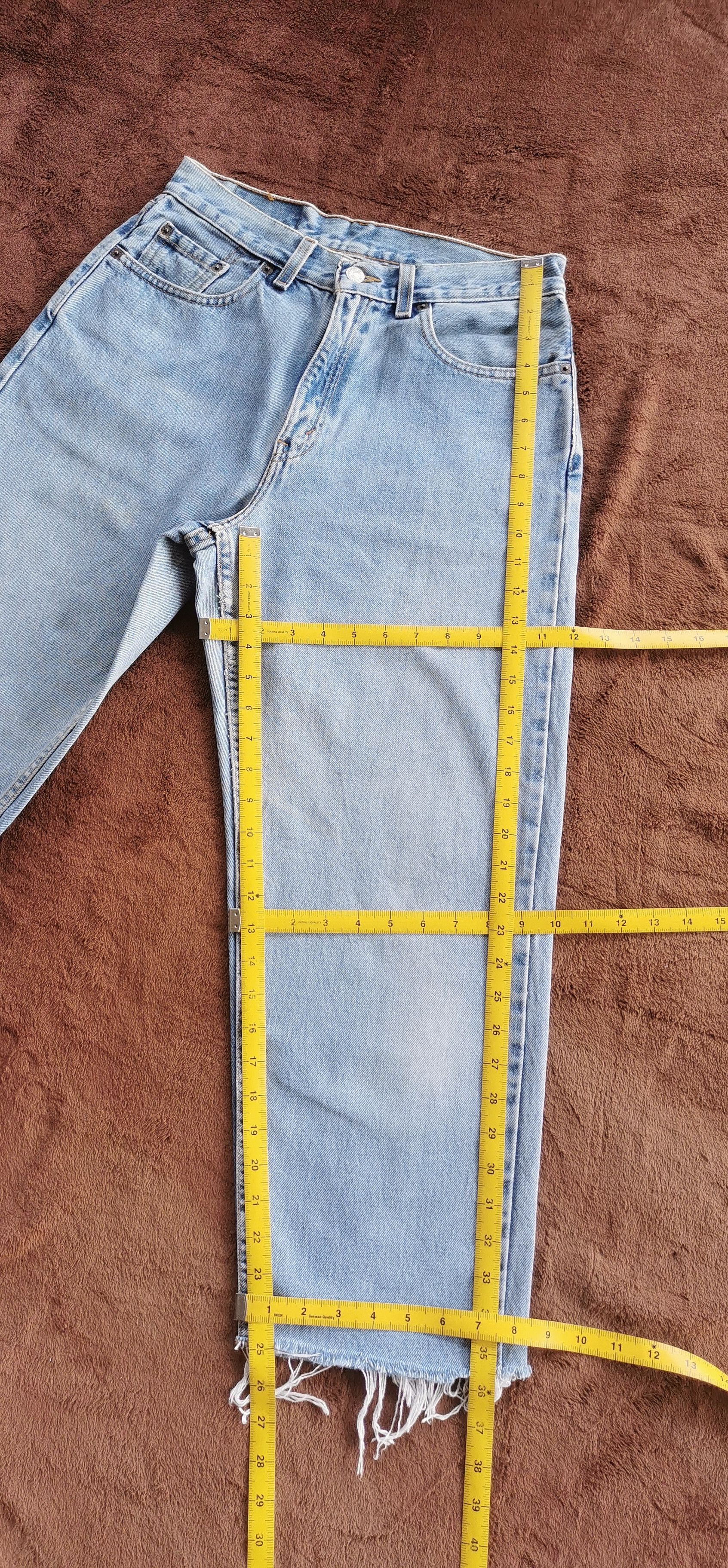 Levi's 90s Levis 560 Loose Fit Straight Leg Womens Size 28" / US 6 / IT 42 - 7 Thumbnail