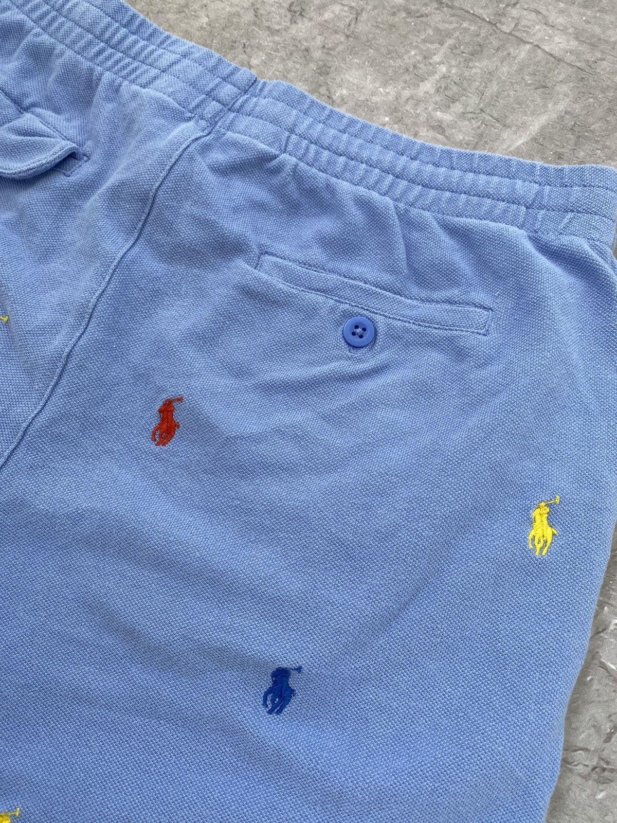 Polo Ralph Lauren Rare Polo Ralph Lauren Shorts All Over Print Multi Pony Y2K Size US 30 / EU 46 - 16 Thumbnail