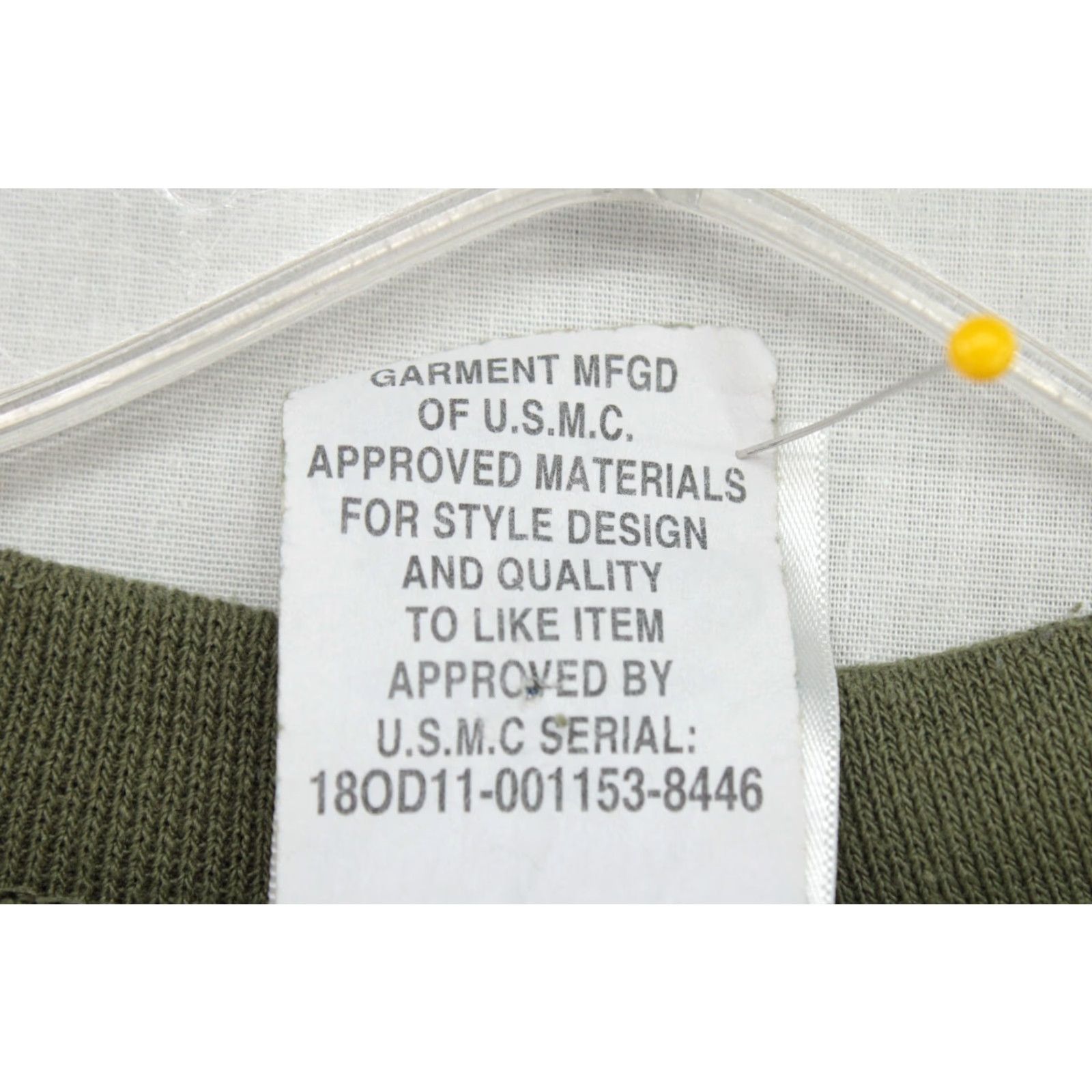 Soffe VINTAGE United States Marine Corps Crewneck Sweatshirt Mens M Green Made USA Size US M / EU 48-50 / 2 - 5 Thumbnail
