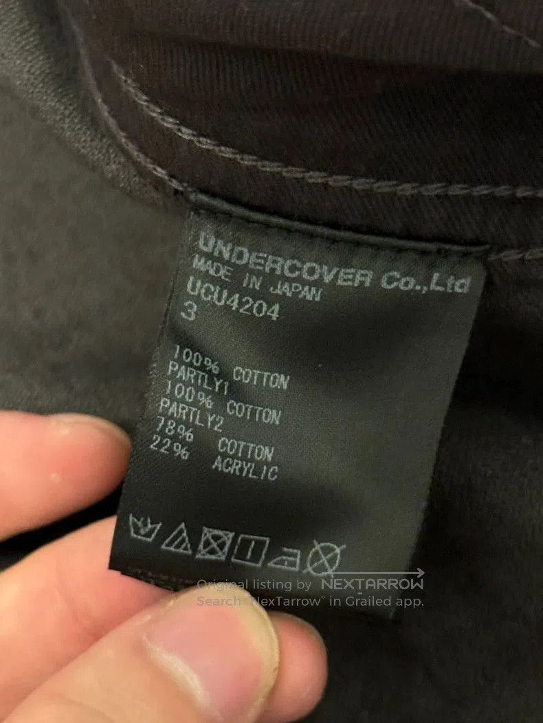 Undercover Undercover 18SS Denim Sweater Jacket. Size US M / EU 48-50 / 2 - 4 Thumbnail