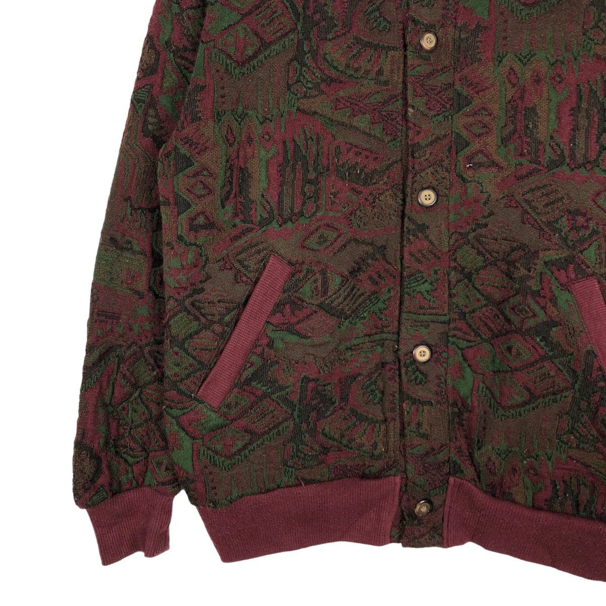 Hysteric Glamour Vintage Cardigan Button Bomber Jacket FullMark Issey Miyake Size US M / EU 48-50 / 2 - 5 Thumbnail