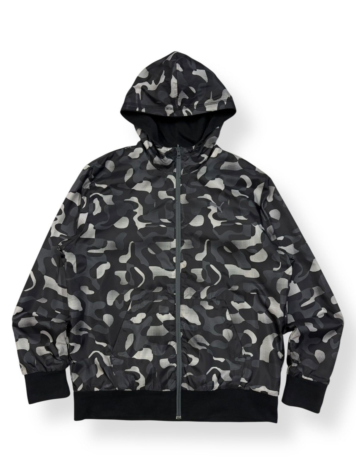 Puma × Rhude Puma Camo Pattern Reversible Full Zip Hoodie Size US L / EU 52-54 / 3 - 1 Thumbnail