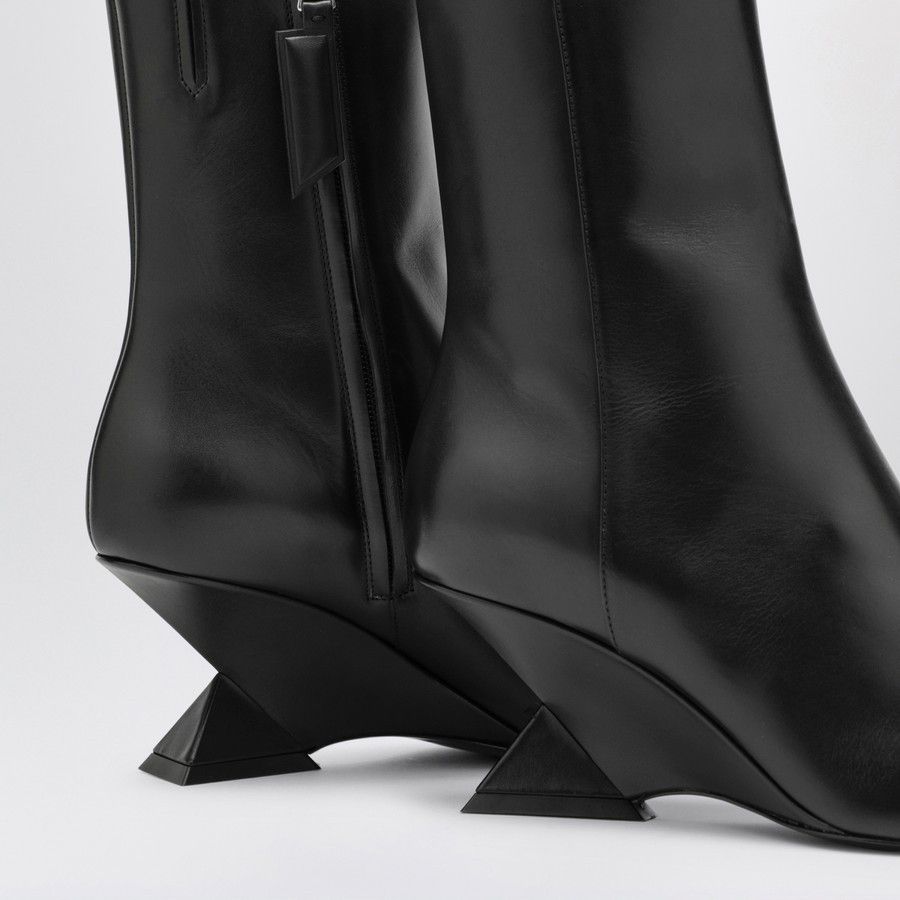 The Attico o1d2blof1024 Boot Medium Cheope in Black Size US 9 / IT 39 - 5 Thumbnail