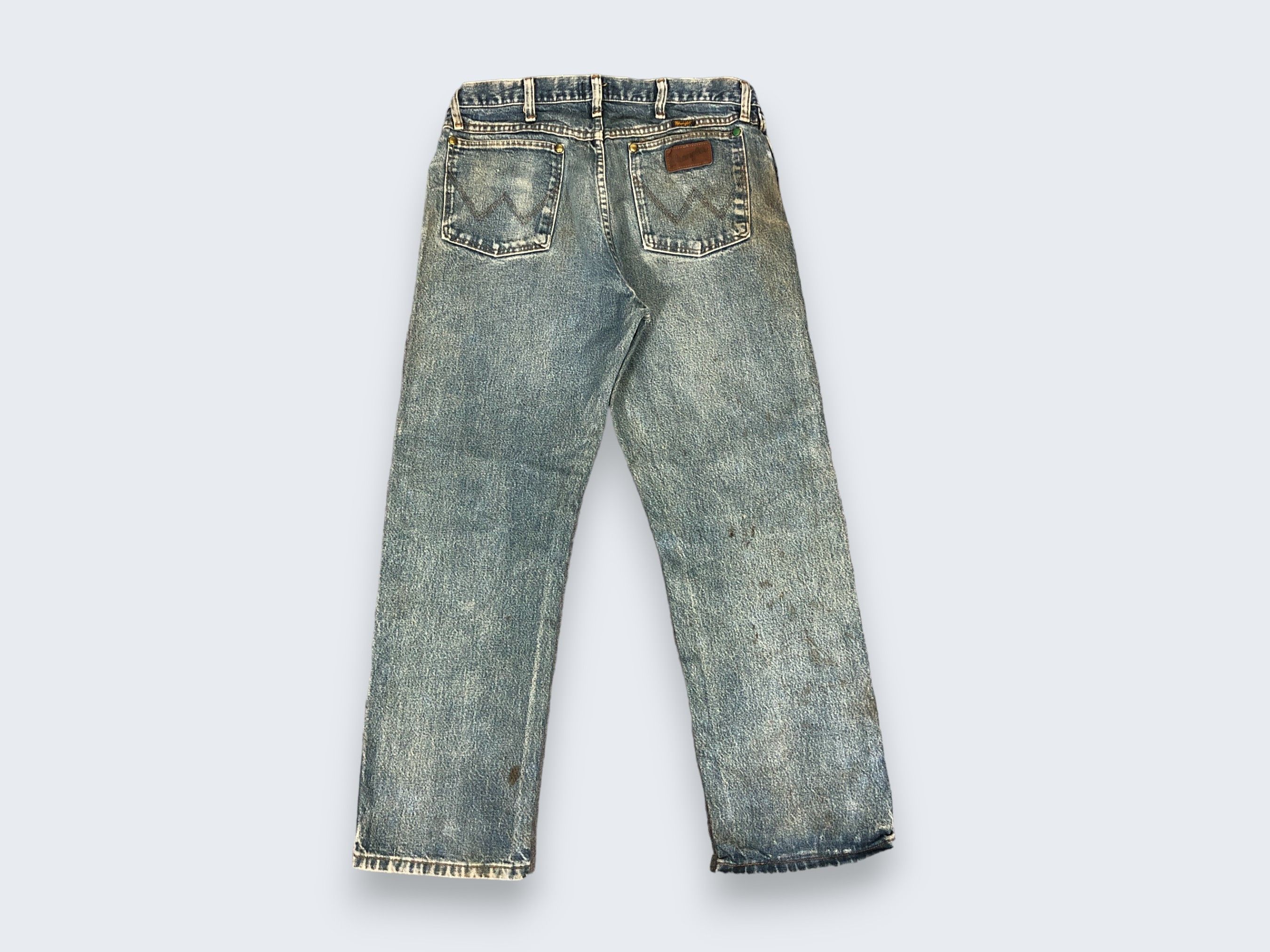 Vintage × Wrangler Vintage Wrangler Regular Fit Jeans Dirty L1067 Size US 34 / EU 50 - 4 Thumbnail