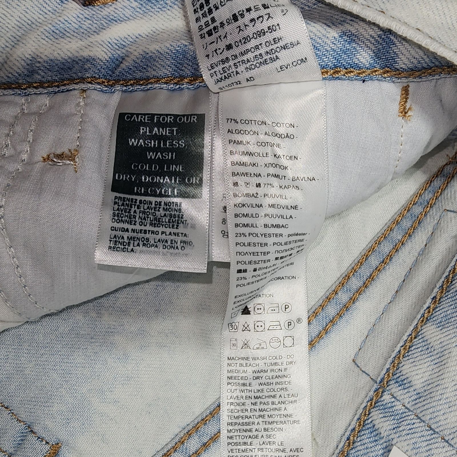 Levi's Levi's 94 baggy wide leg W32''x L31'' Size 32" / US 10 / IT 46 - 7 Thumbnail