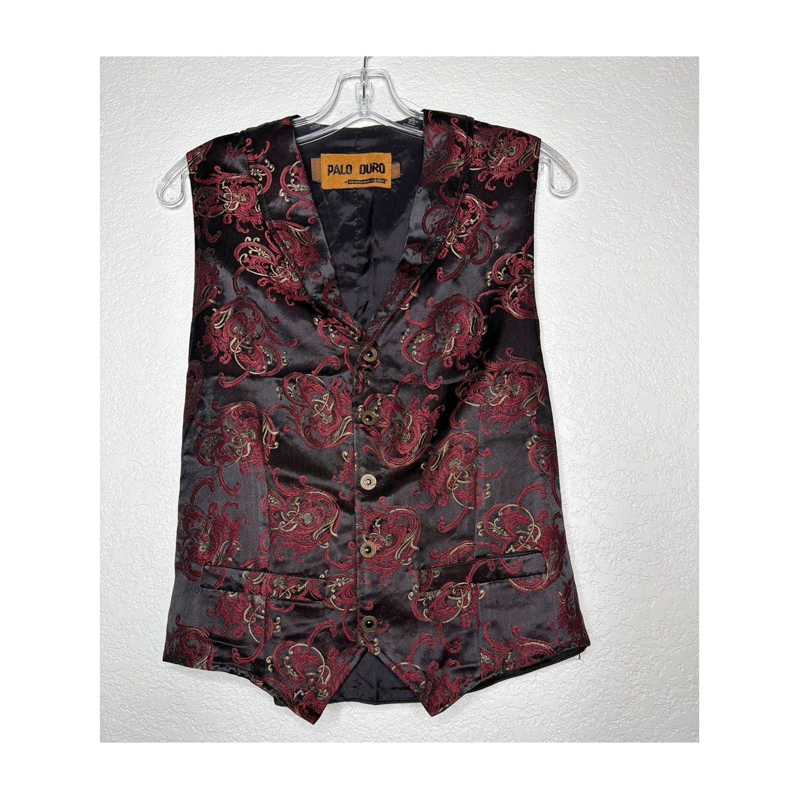 Panhandle Slim Palo Duro Panhandle Slim Western Vest Small USA Paisley Size US S / EU 44-46 / 1 - 1 Thumbnail
