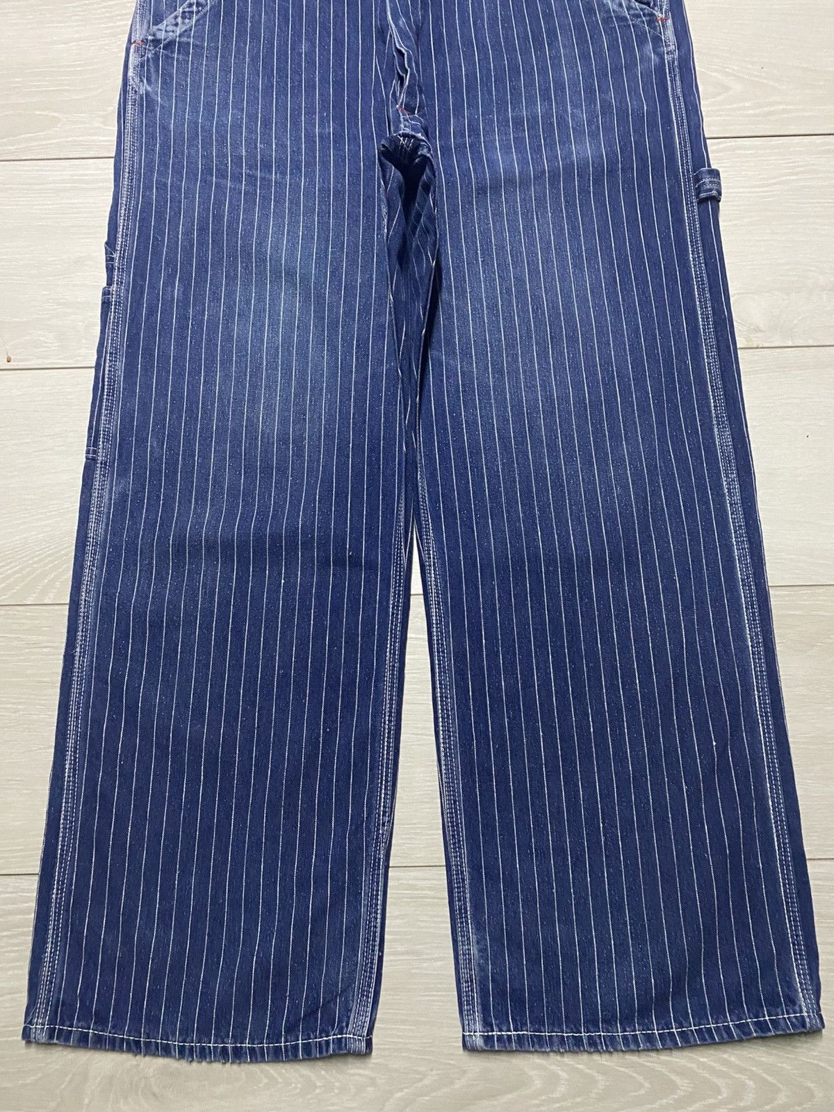 Warehouse & Co. Warehouse &Co Sanforized Hickory Carpenter Buckle Back Baggy Size US 35 - 5 Thumbnail