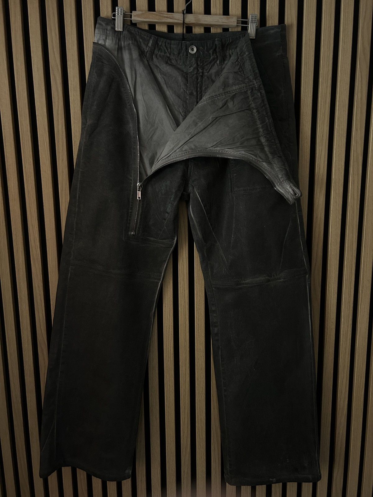 Rick Owens Drkshdw Rick Owen’s Hollywood Waxed Aircuts Size US 34 / EU 50 - 2 Thumbnail