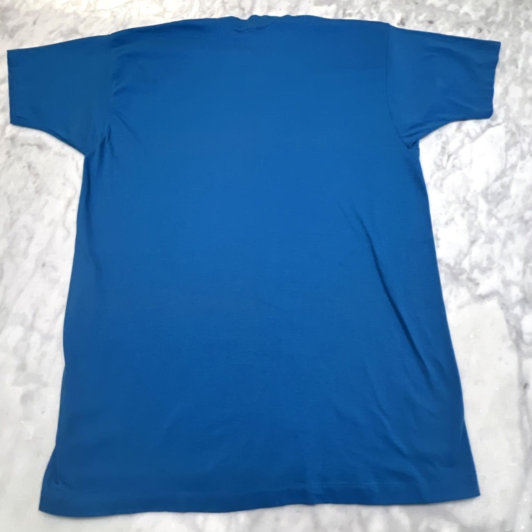 Vintage VINTAGE Funny T Shirt XL I’m Schizophrenic & So Am I Single Stitch Blue Shirt Mens XL Blue Grunge 1990s Size US XL / EU 56 / 4 - 4 Thumbnail