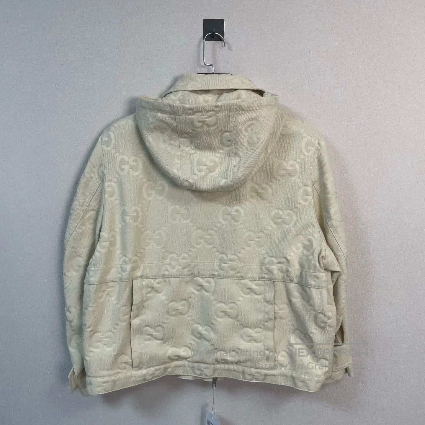 Gucci new gucci embossed jacket with hood. Size US XS / EU 42 / 0 - 2 Thumbnail