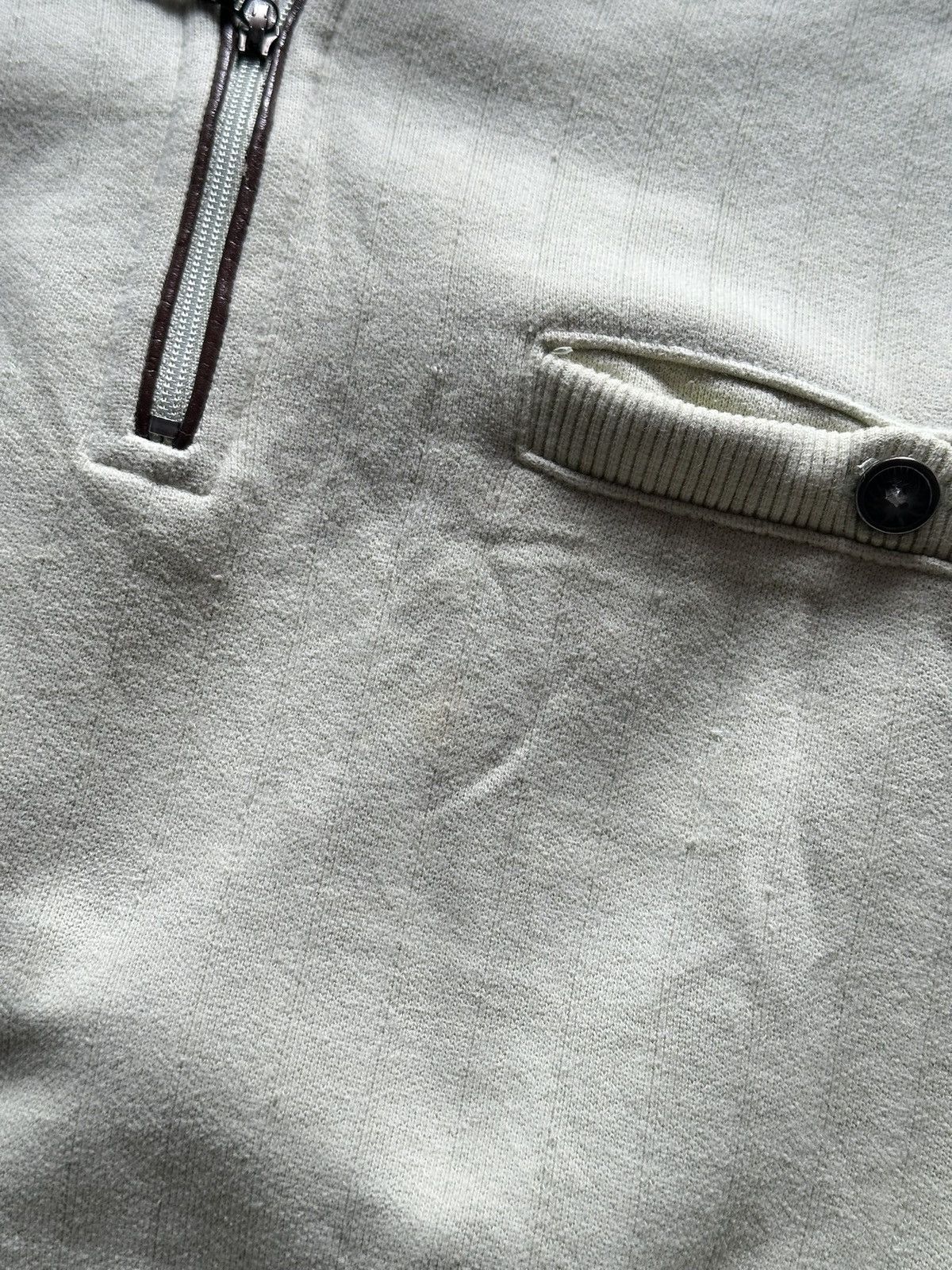 Yohji Yamamoto 90s Sacsny Ysaccs by Yohji Yamamoto Quarter Zipper Size US L / EU 52-54 / 3 - 8 Thumbnail
