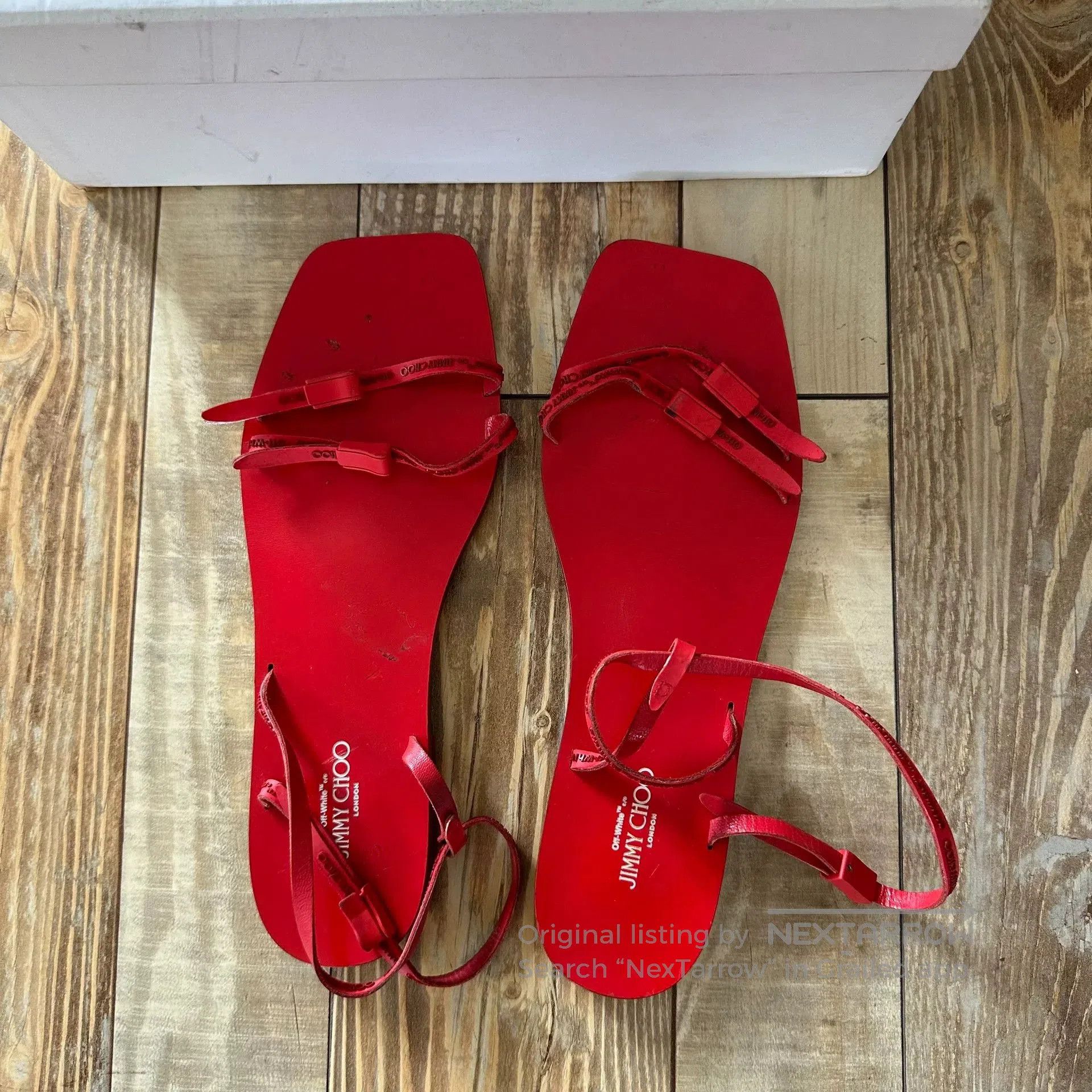 Jimmy Choo Jimmy Choo x Off. Size US 7 / IT 37 - 3 Thumbnail