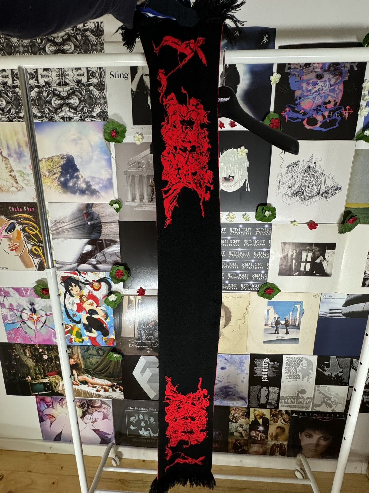Drain Gang × Sad Boys Yung Lean 2018 Stranger Tour Scarf Size ONE SIZE - 3 Thumbnail