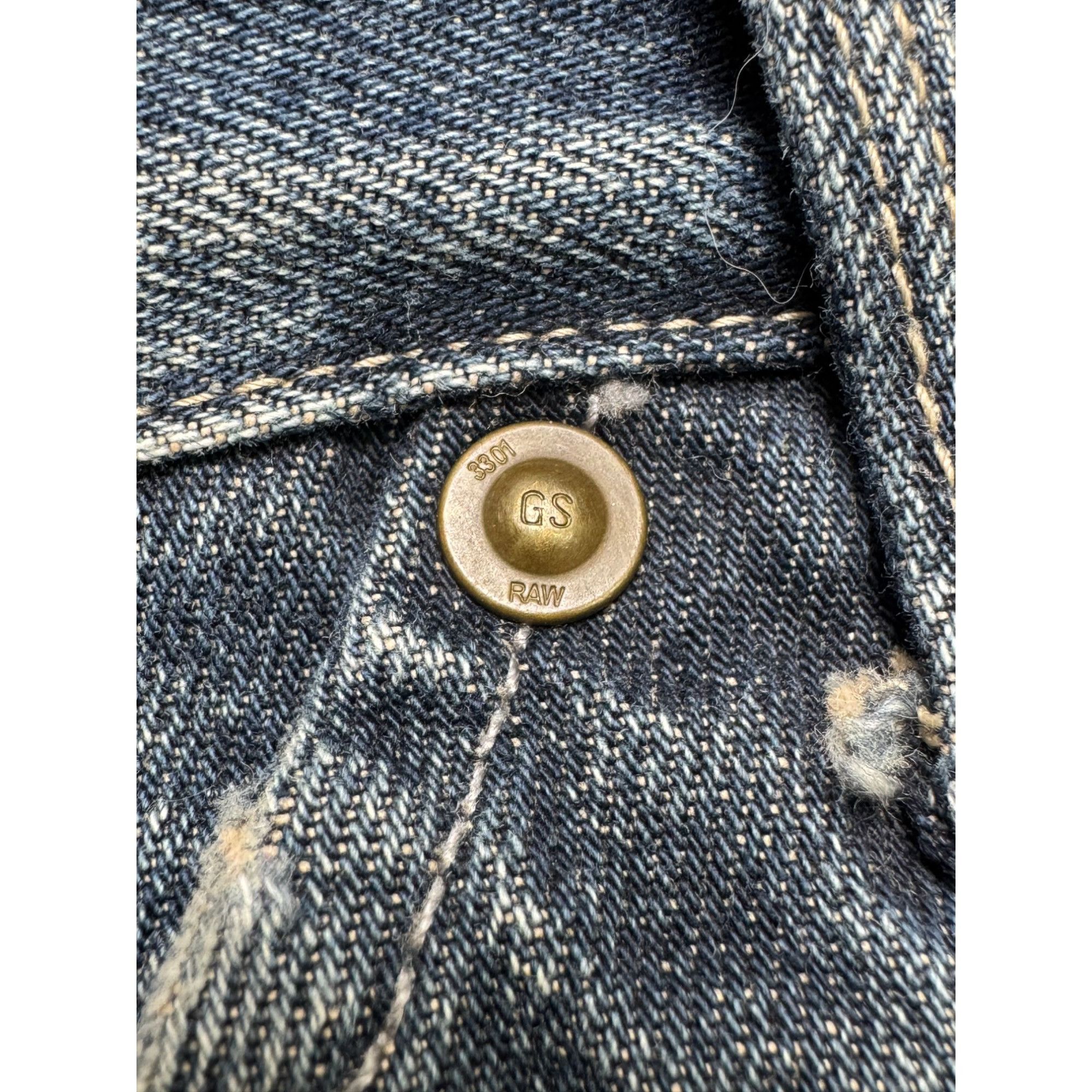 G-Star G-Star Vintage Denim Cargo Pants (Y1158) Size US 29 - 4 Thumbnail