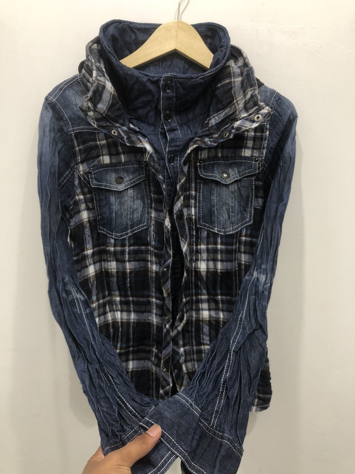 If Six Was Nine In The Attic Gothic Double Layers Rock Punk Style Size US M / EU 48-50 / 2 - 2 Thumbnail