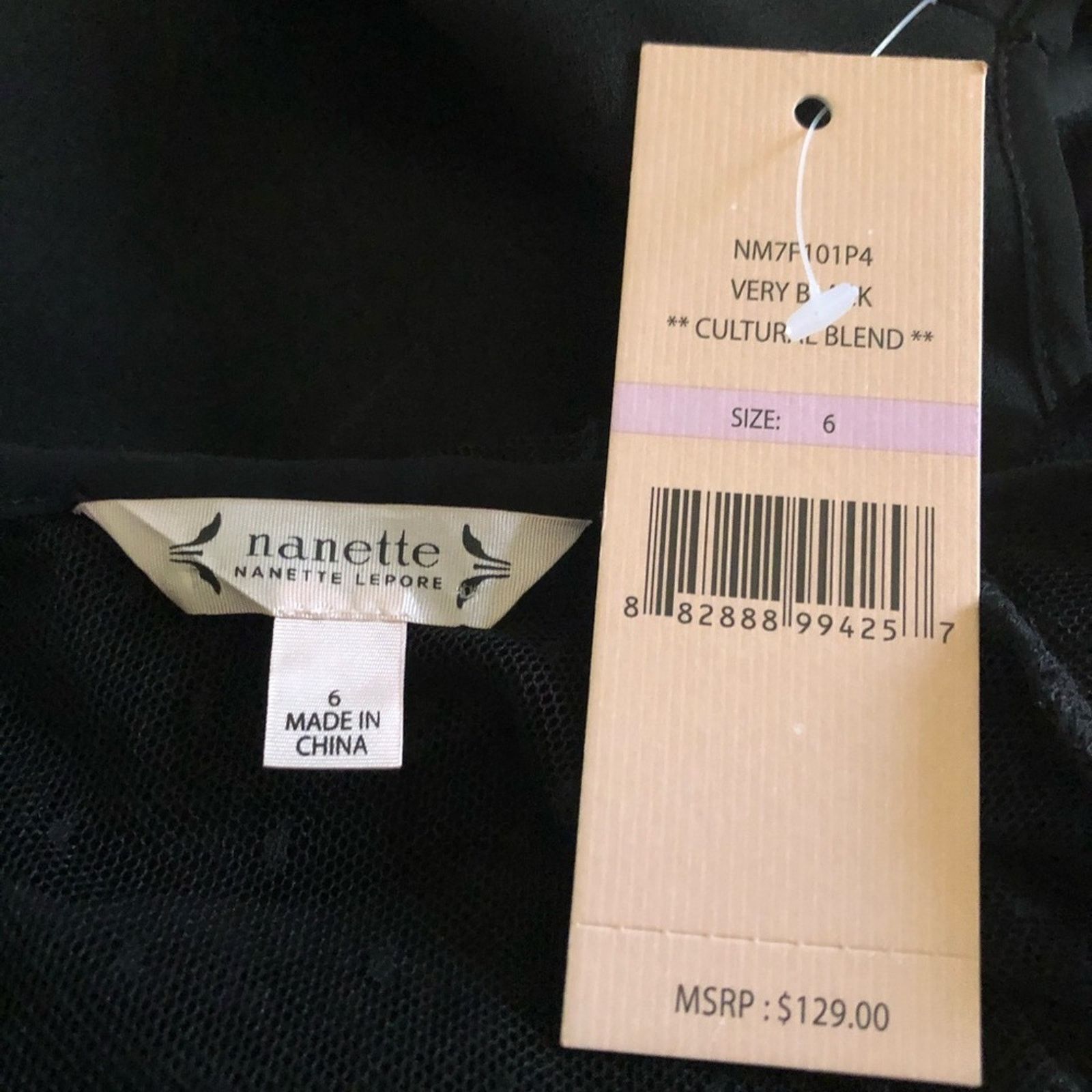 Nanette Lepore Nanette Lepore black cold shoulder shift dress NWT Size M / US 6-8 / IT 42-44 - 10 Thumbnail