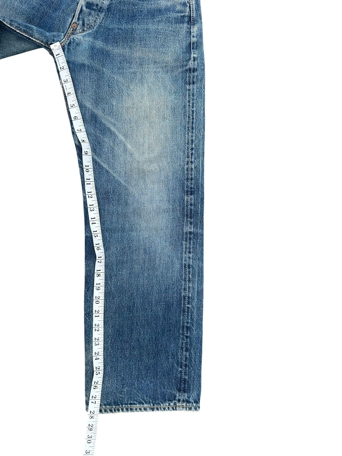 Kapital Thrashed Vintage Evisu Selvedge Denim Jeans Size US 28 / EU 44 - 22 Thumbnail
