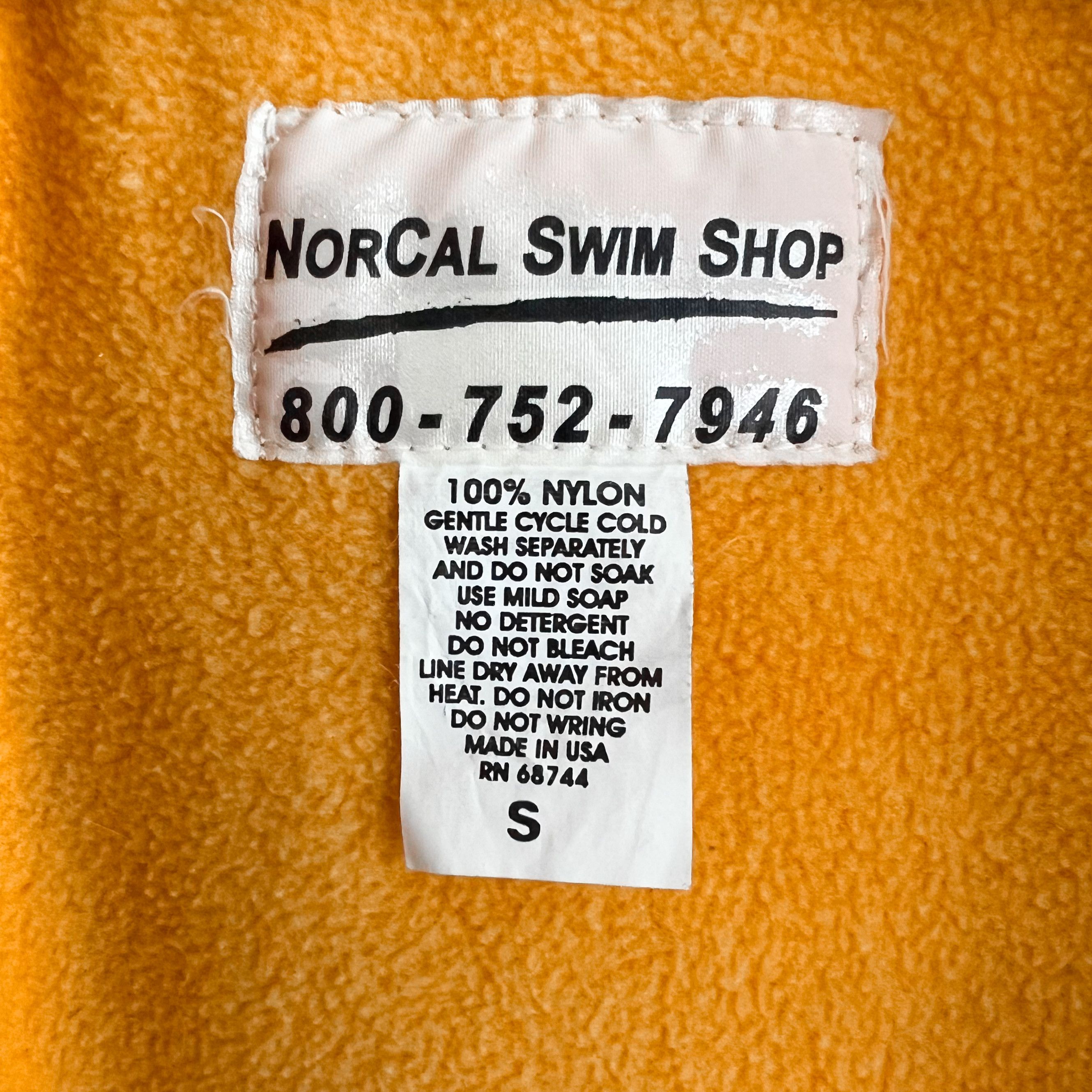 Vintage Vintage Santa Maria School Swim Team Fleece Lined Jacket USA Size US S / EU 44-46 / 1 - 6 Thumbnail