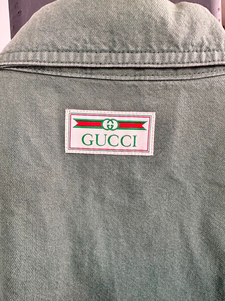 Gucci GucciClassic red and green zipper stand-up collar school un Size US S / EU 44-46 / 1 - 6 Thumbnail