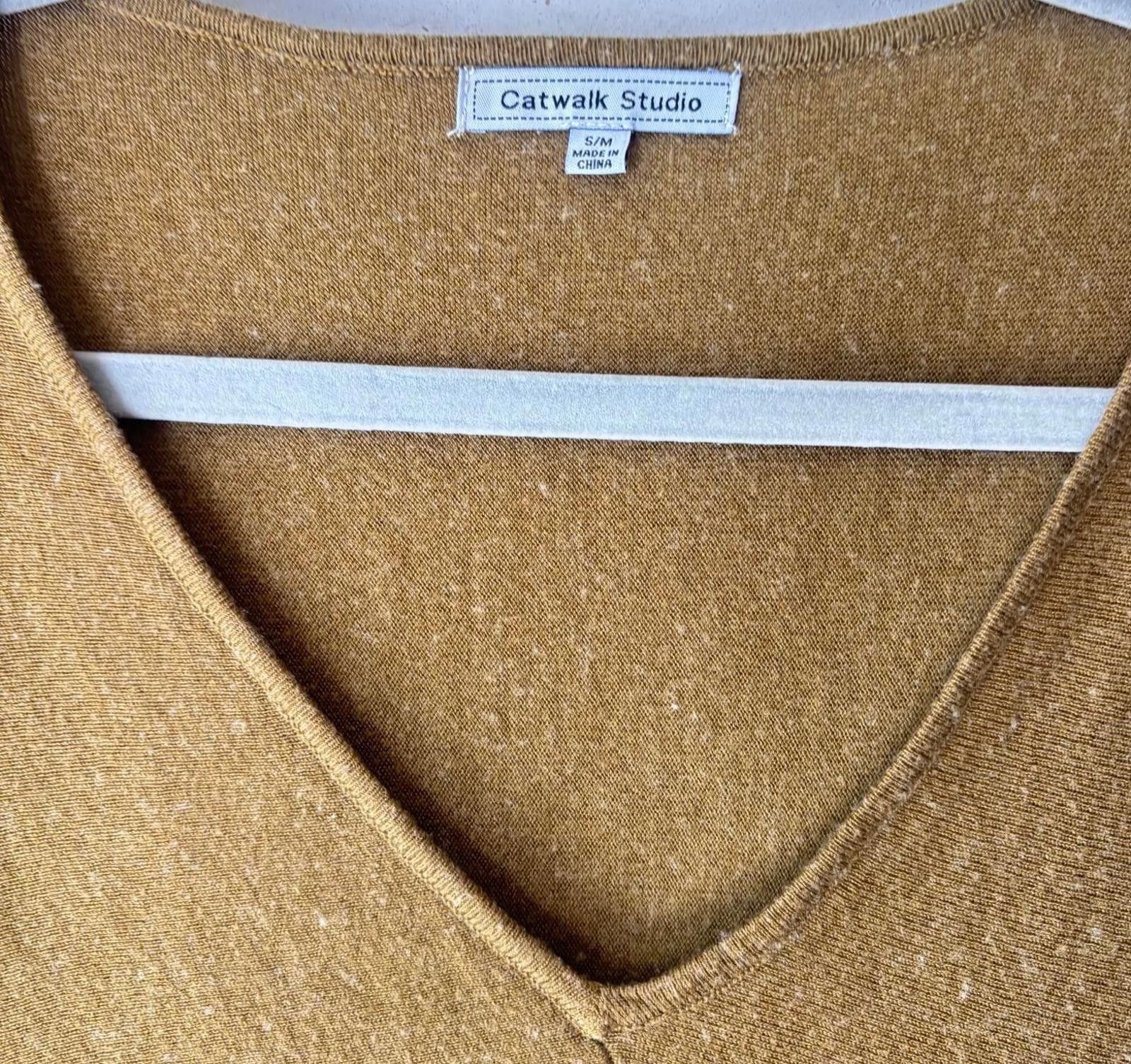 Other Catwalk Studios Mustard Sweater Size S / US 4 / IT 40 - 3 Thumbnail