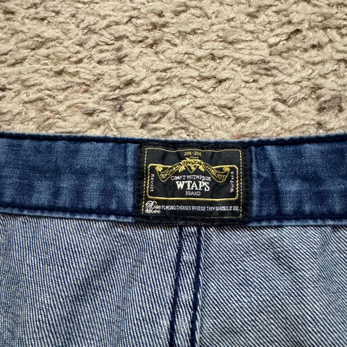 Wtaps Wtaps Japanese Designer Long Denim Shorts Size US 32 / EU 48 - 8 Thumbnail