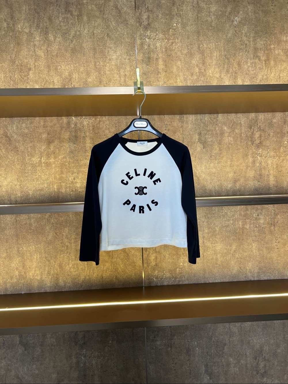 Celine Celine Logo Graphic Long Sleeve T-Shirt Size XS Size XS / US 0-2 / IT 36-38 - 1 Thumbnail
