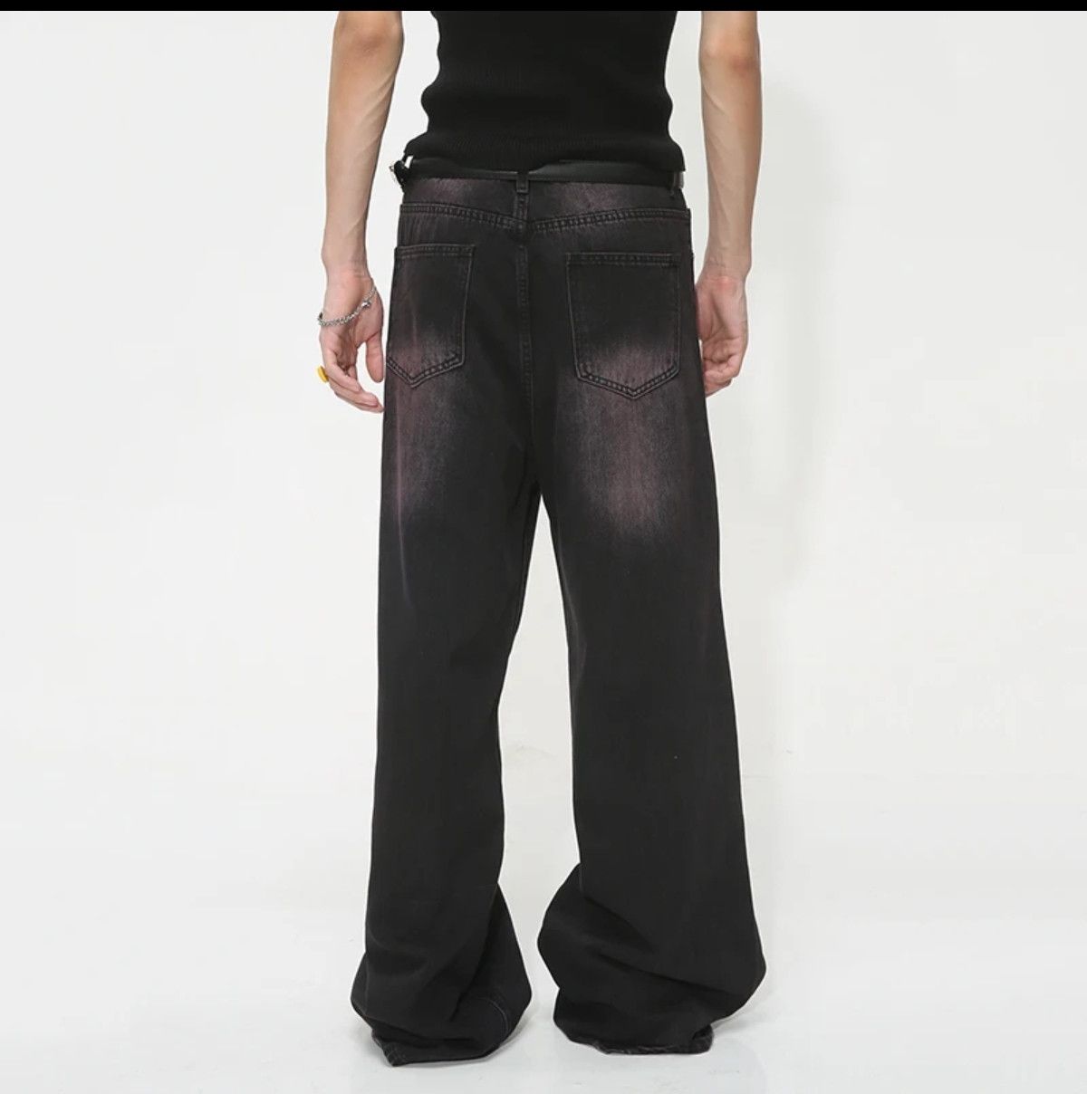 Jean Fashion Baggy Jeans Trend Men's Size US 28 / EU 44 - 4 Thumbnail