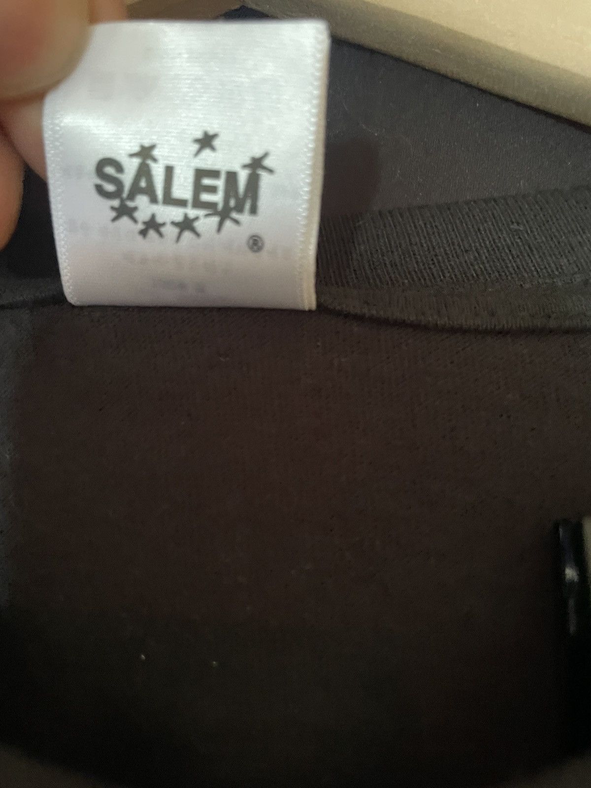 Supreme Supreme salem tee black XL Size US XL / EU 56 / 4 - 4 Thumbnail