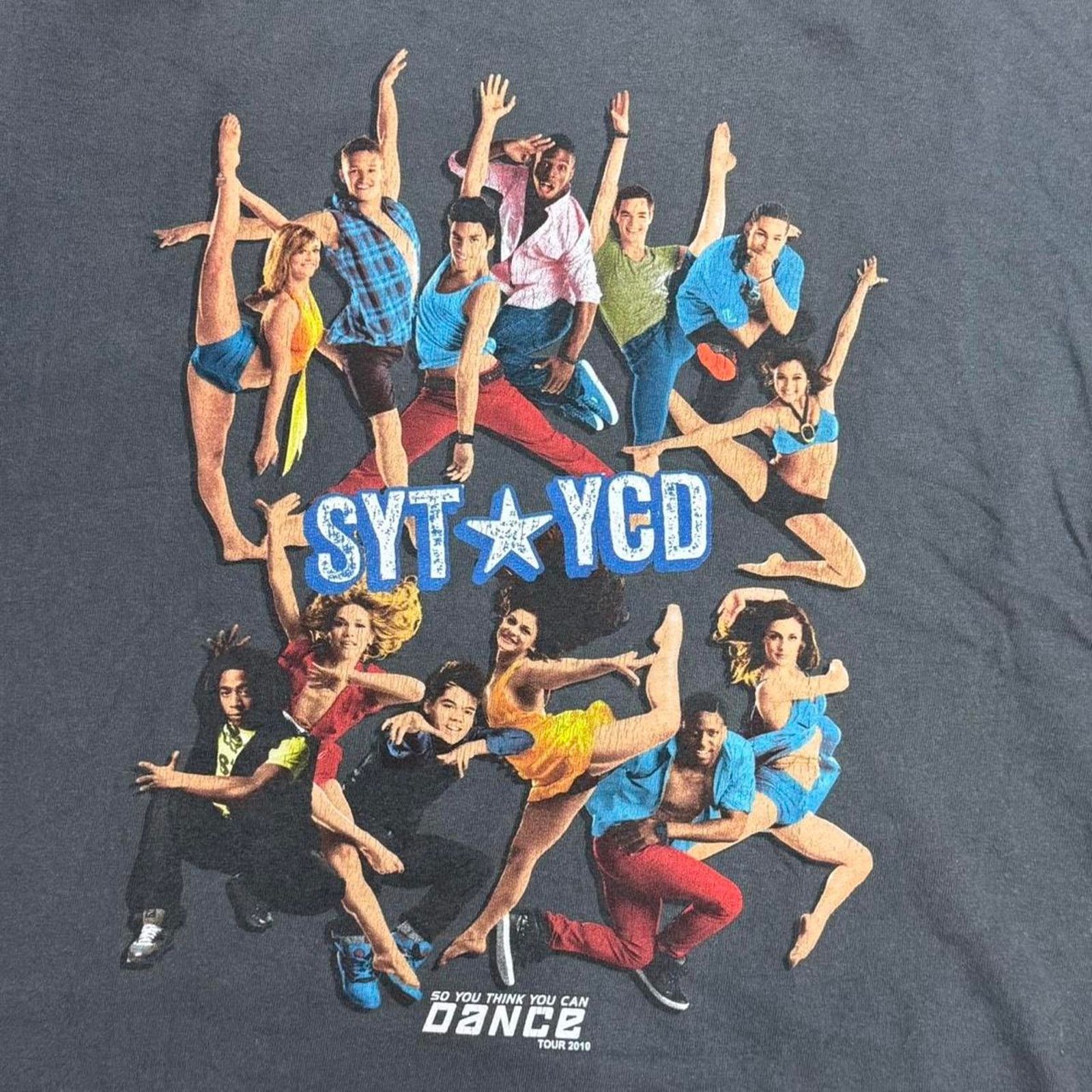 Hanes × Vintage VINTAGE Y2K 2010 SO YOU THINK YOU CAN DANCE TOUR TEE: Size US XS / EU 42 / 0 - 2 Thumbnail
