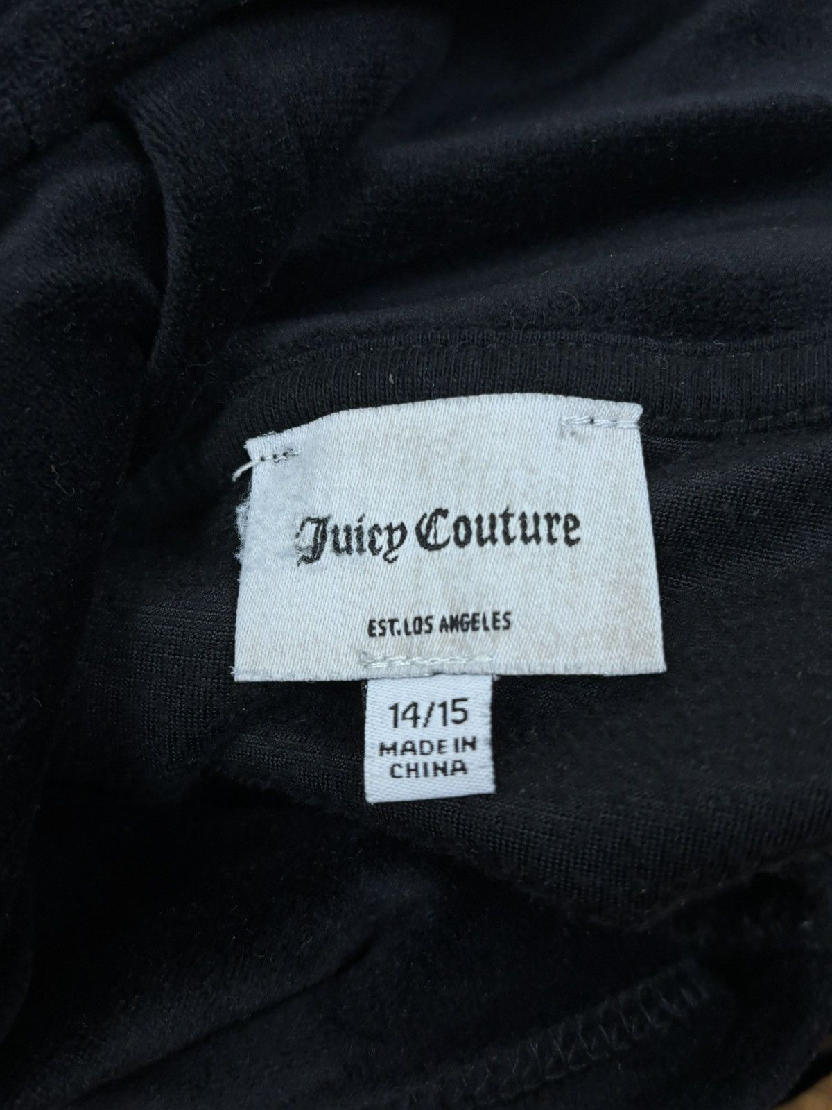 Juicy Couture Juicy Couture Logo Velvet Velour Hoodie ~XS/S Size XS / US 0-2 / IT 36-38 - 6 Thumbnail