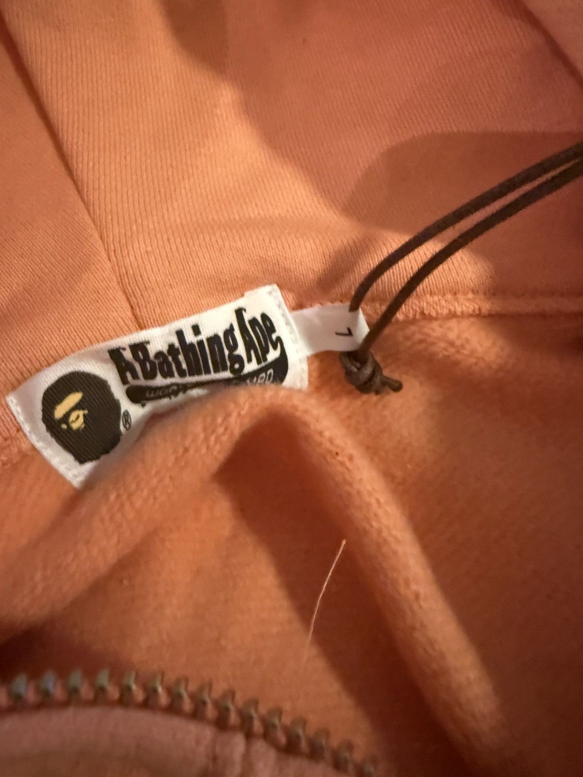 Bape Bape Peach PONR Shark Full Zip Size US L / EU 52-54 / 3 - 12 Thumbnail