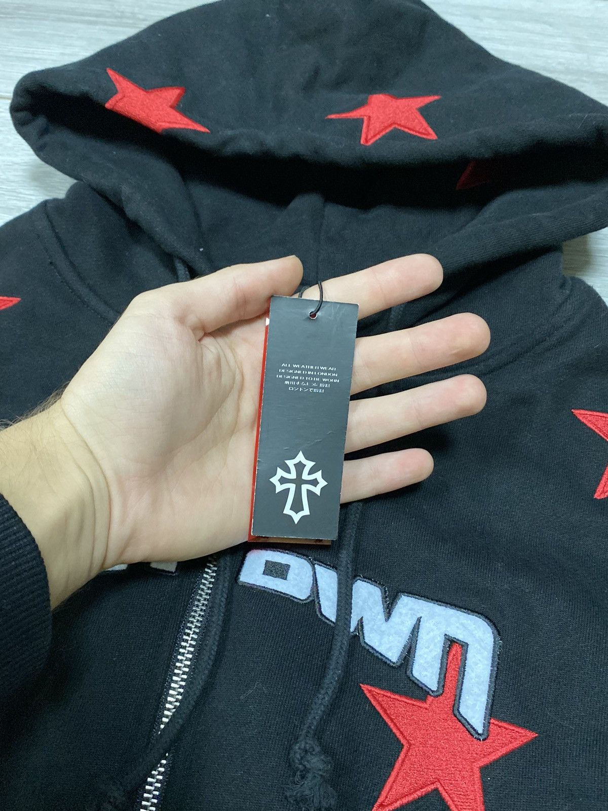 Unknown London Unknown London ⭐️ stars zip hoodie all over Size US S / EU 44-46 / 1 - 4 Thumbnail