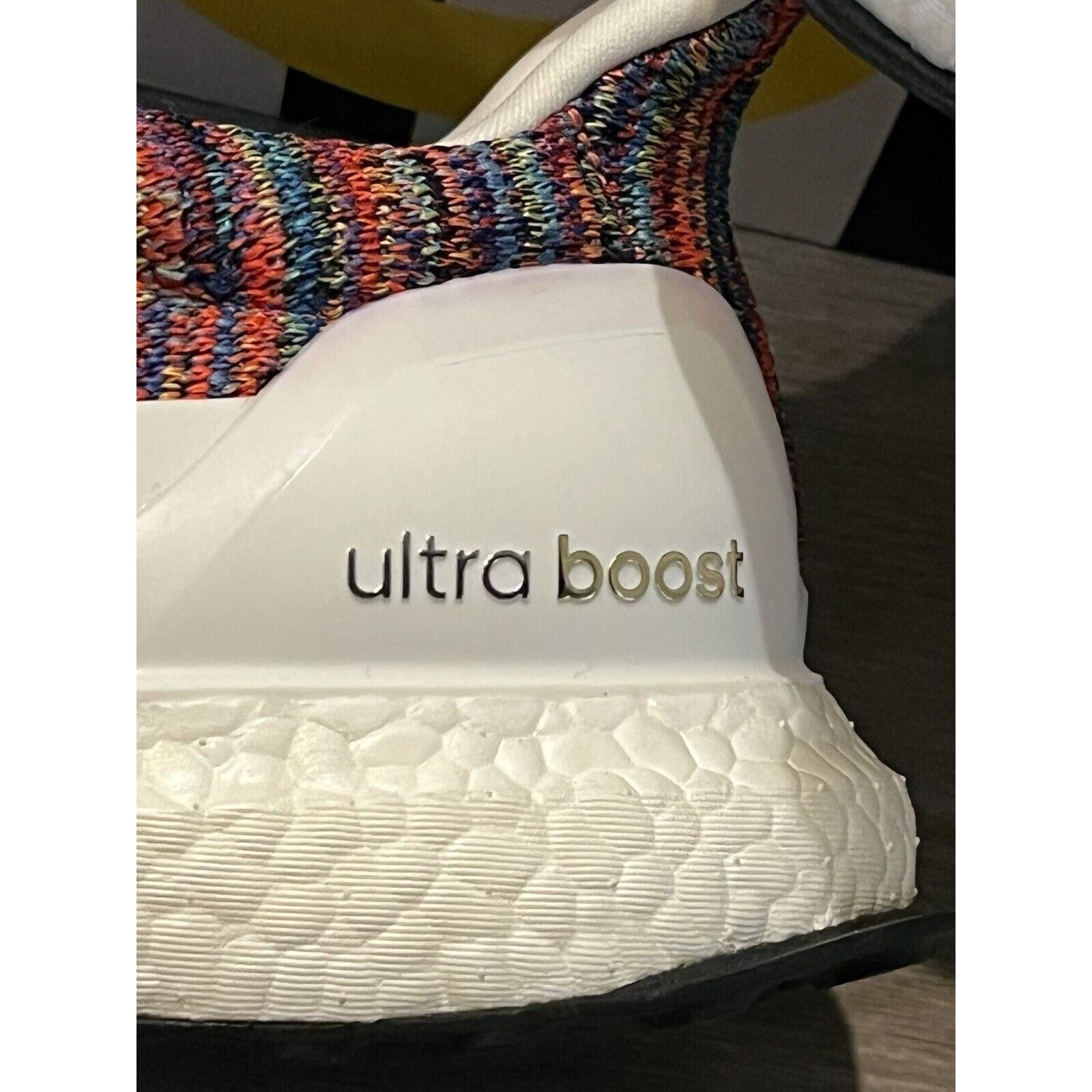 Adidas Adidas mi UltraBOOST White Rainbow size 11.5 Men Running Size US 11.5 / EU 44-45 - 6 Thumbnail