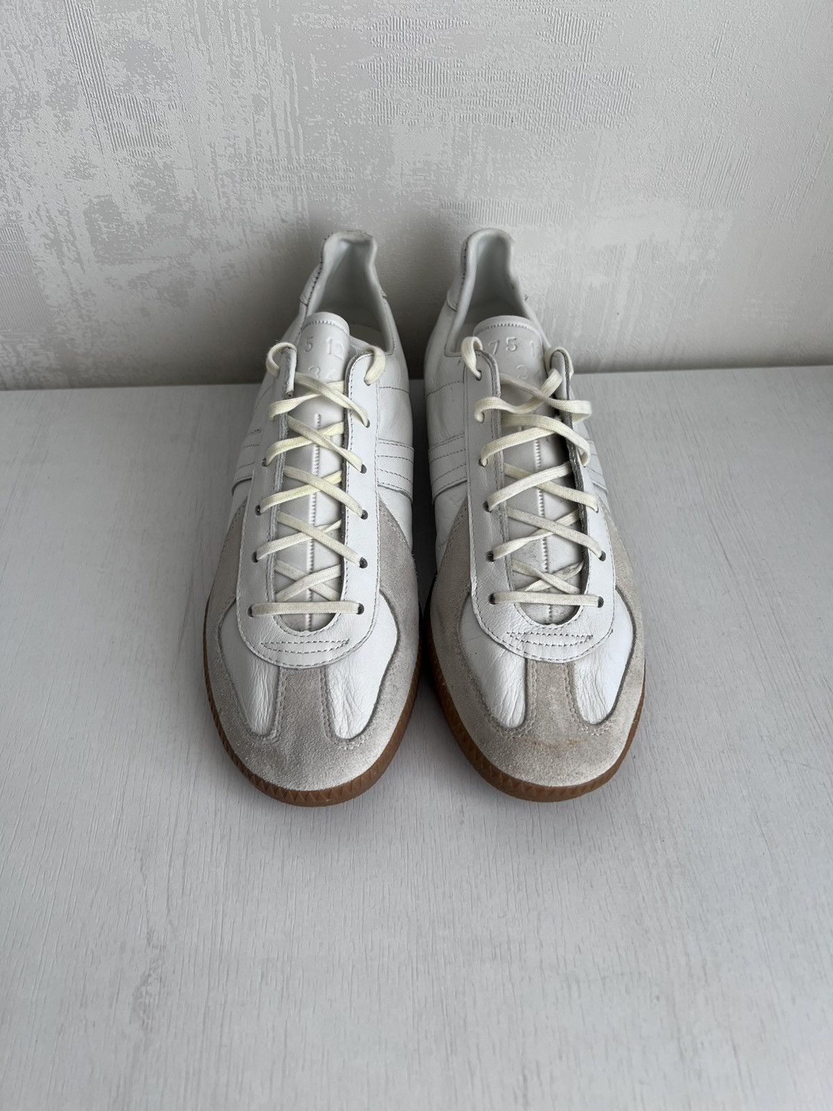 Diesel × Vintage DIESEL super rare silver leather shoes
